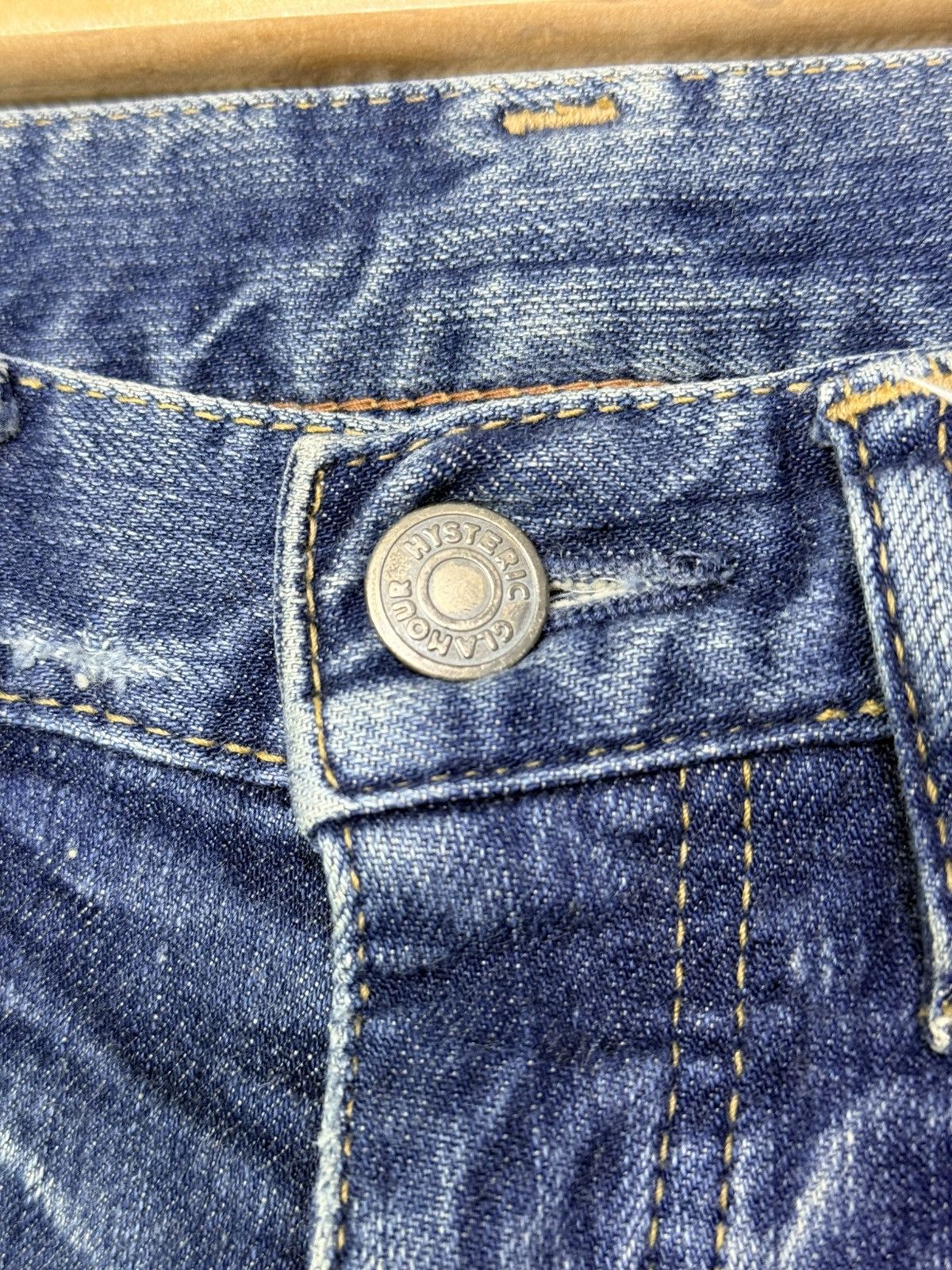Hysteric Glamour Hysteric Glamour Studded Jogger Denim Pants Size 28" / US 6 / IT 42 - 2 Thumbnail