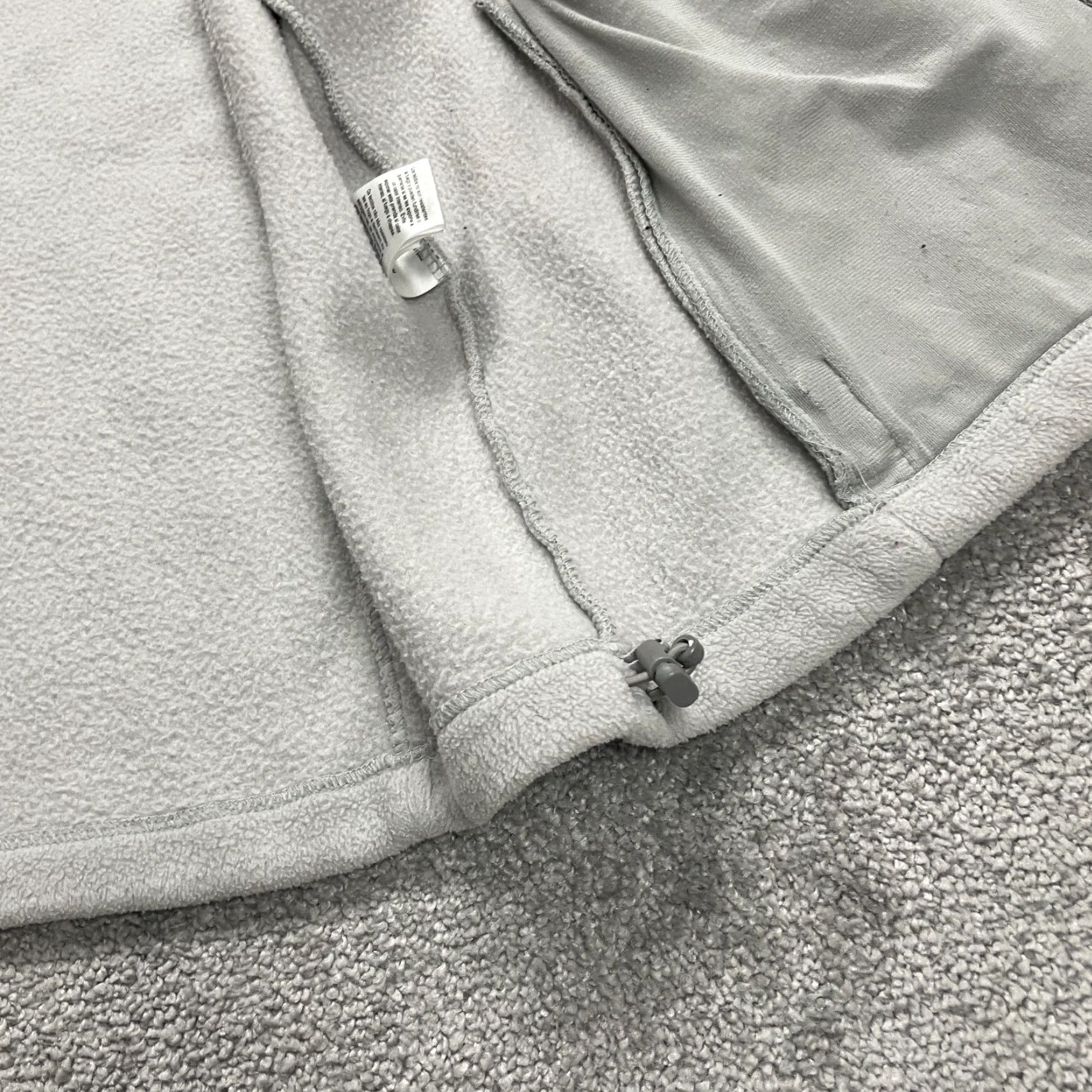 Vintage Columbia XCO Core Interchange Full Zip Fleece Jacket Womens Large Gray Outdoor Size L / US 10 / IT 46 - 3 Thumbnail
