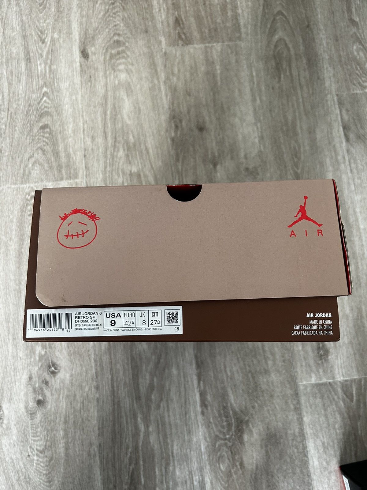 Jordan Brand × Nike × Off-White Air Jordan 6 Retro SP Travis Scott Kaki Size US 9 / EU 42 - 10 Thumbnail
