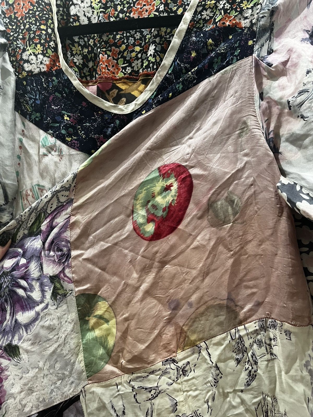 Vintage Boho hippie style maxi dress Size ONE SIZE - 17 Thumbnail