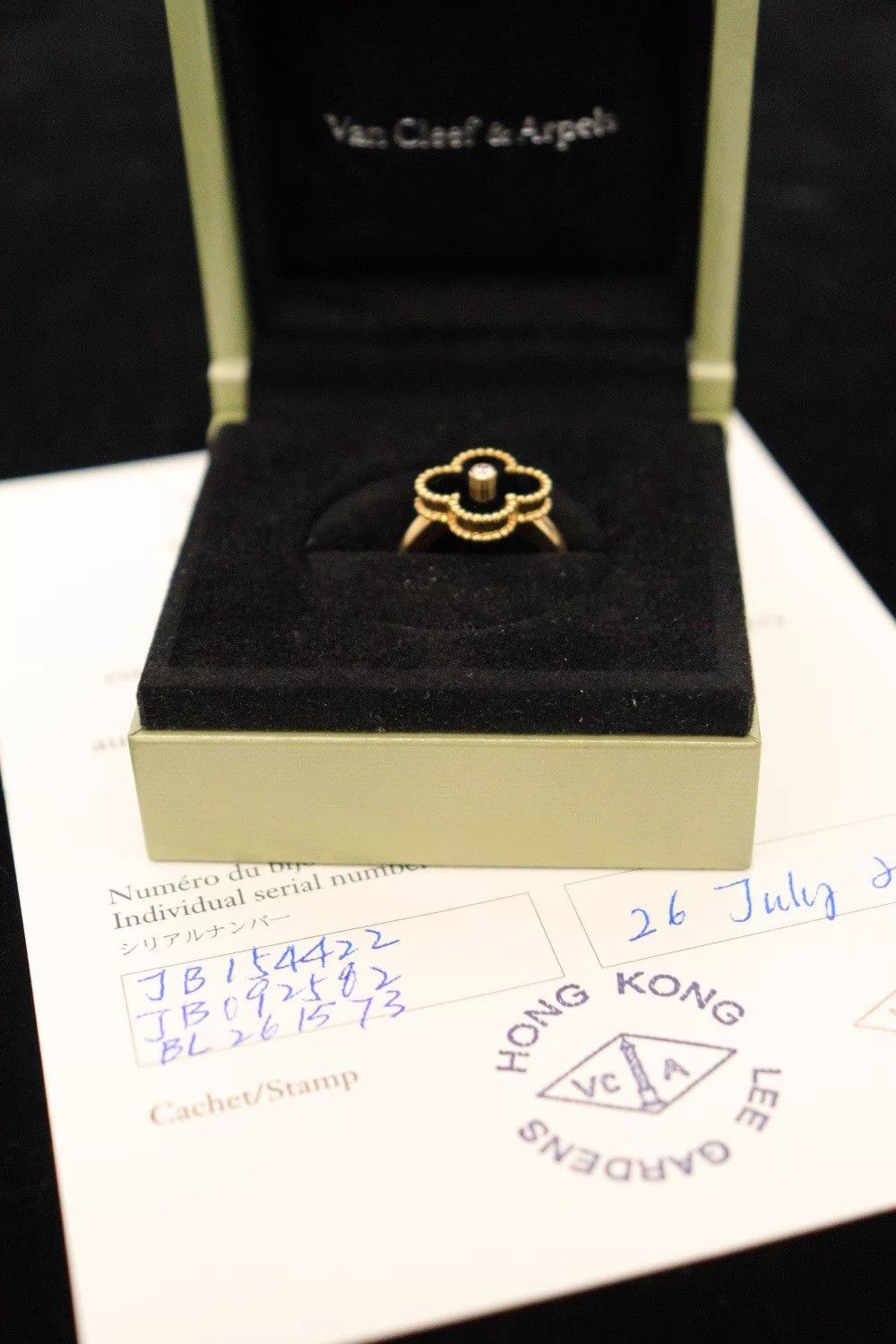 Van Cleef & Arpels Van Cleef & Arpels JB 18K Rose Gold Ring 51 with Box Size ONE SIZE - 1 Thumbnail