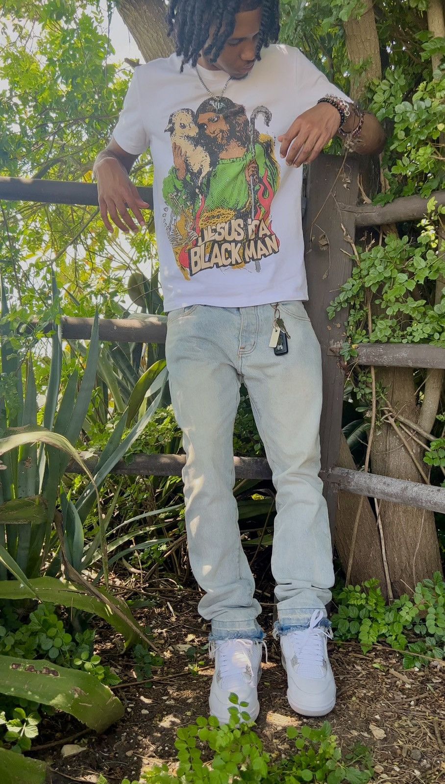 Other No More War Jesus is a Black Man Tee Size US M / EU 48-50 / 2 - 3 Thumbnail