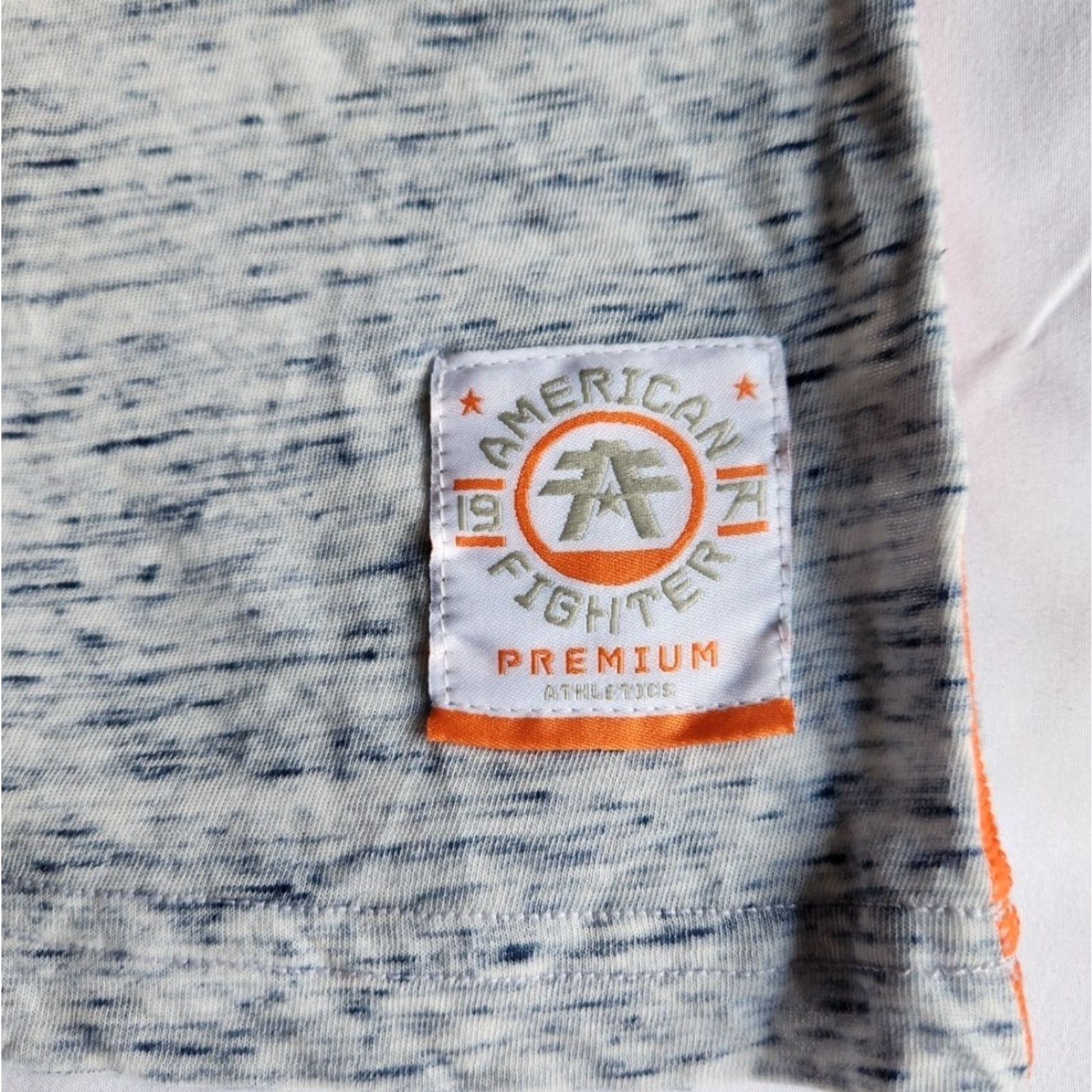 Vintage American Fighter By Affliction Saginaw Valley Women's L Grey Graphic T-Shirt MMA Athletic Gymwear Biker Tee Shirt Womens L Grey Graphic MMA Size L / US 10 / IT 46 - 5 Thumbnail