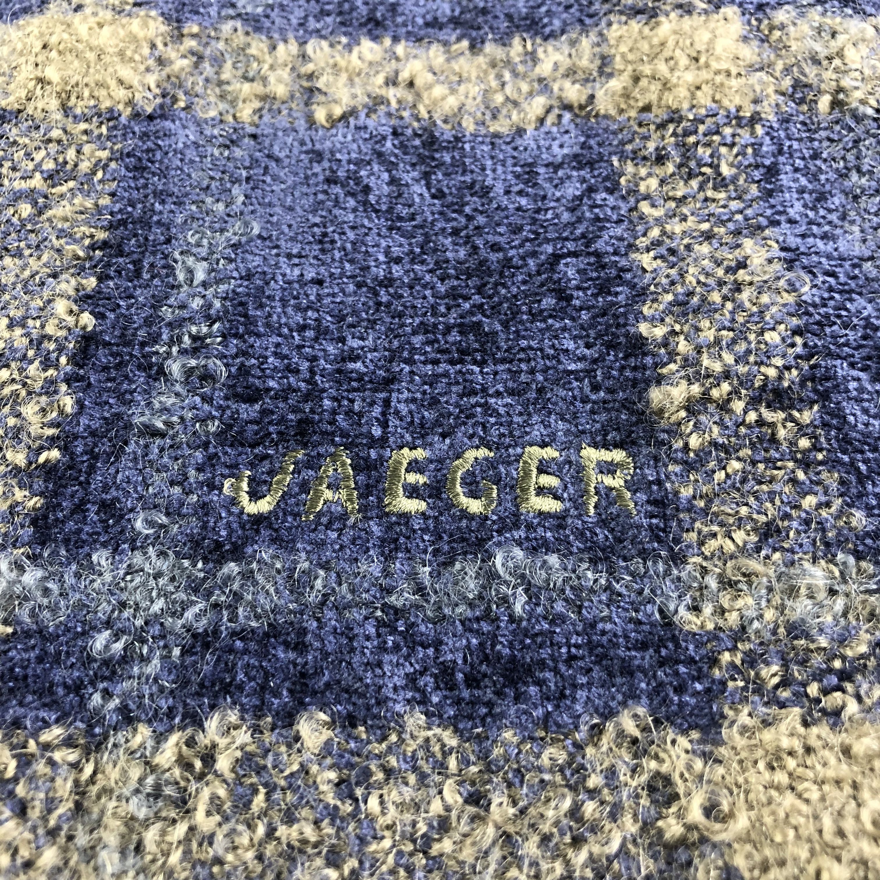 Jaeger Jaeger Tartan Scarf Muffler V1449 Size ONE SIZE - 4 Thumbnail