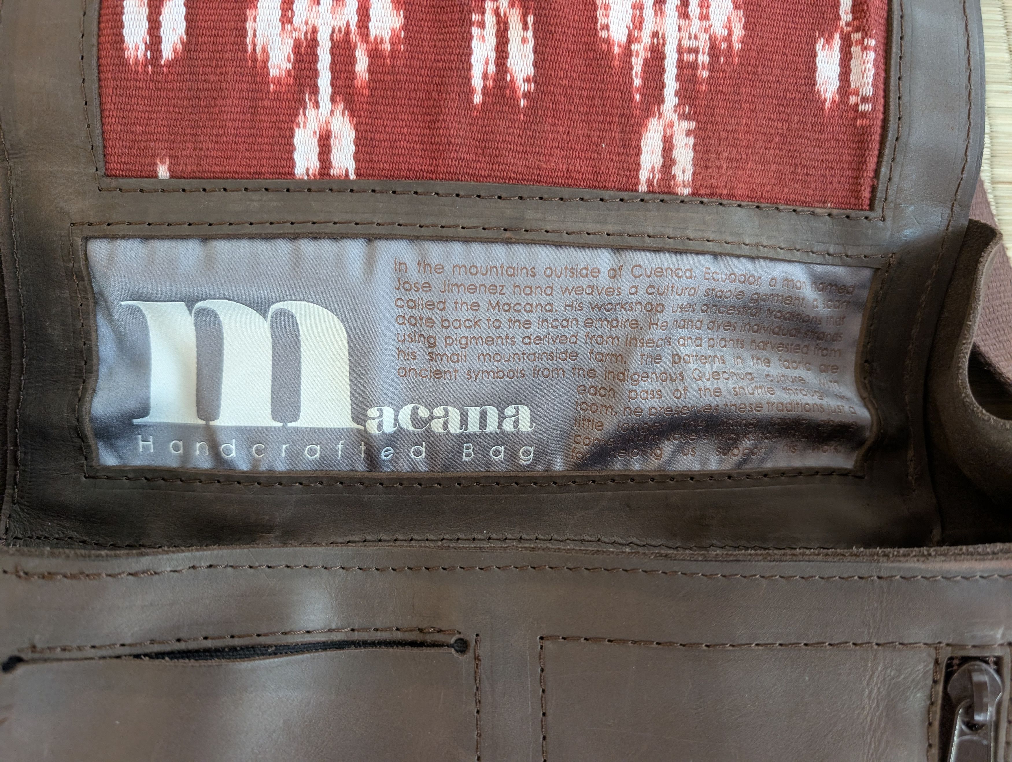 Other Allegory Leather Goods Macana Mail Bag Made in Chicago Size ONE SIZE - 4 Thumbnail