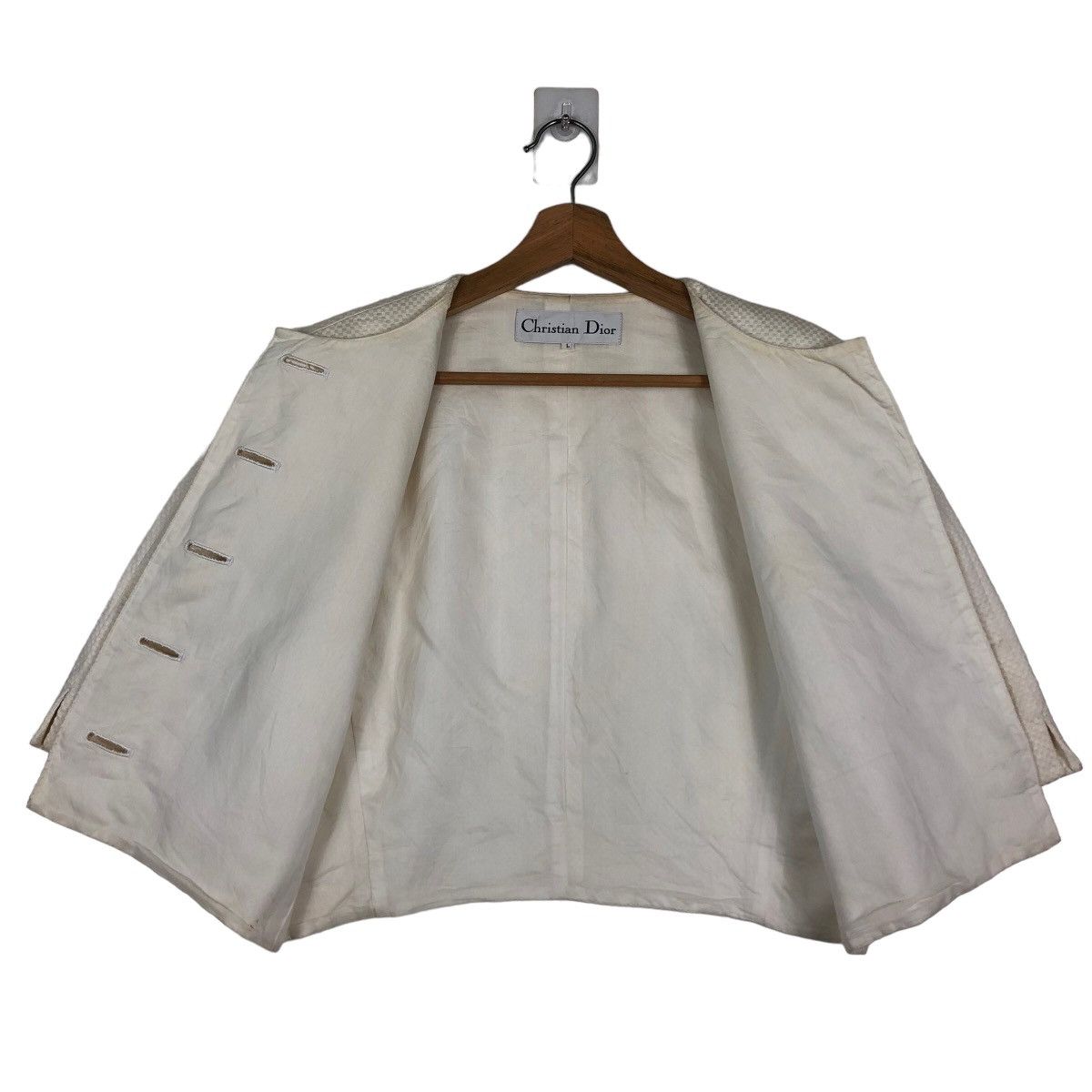 Christian Dior Monsieur 🔥Cropped Jacket Christian Dior Size L / US 10 / IT 46 - 10 Thumbnail