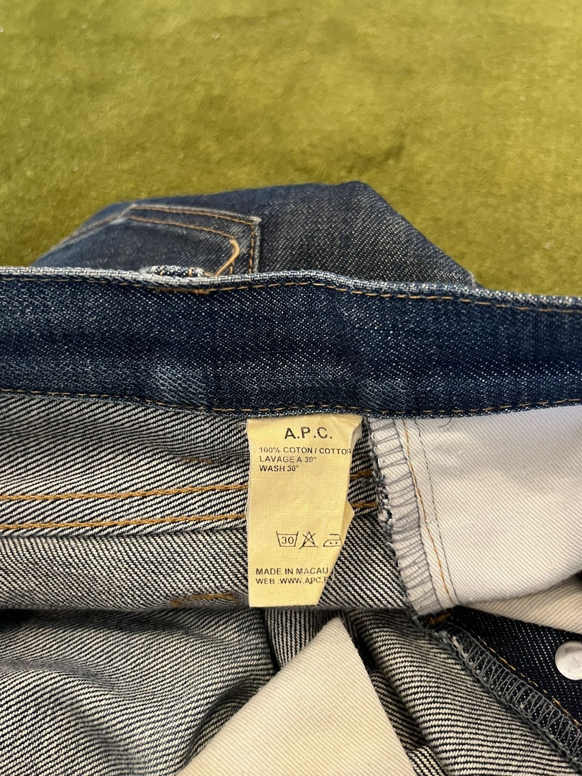 A.P.C. APC Vintage New Cure Jeans Size US 31 - 9 Thumbnail