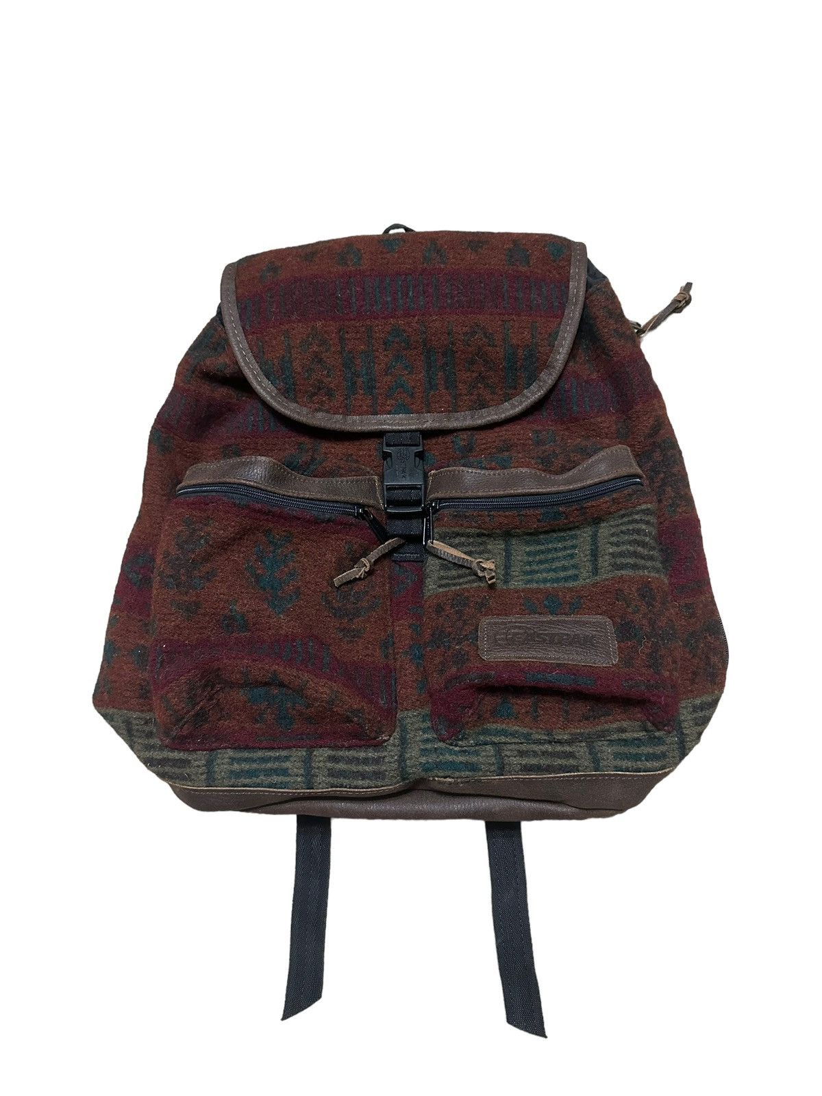 Eastpak Vintage Eastpak Southwestern Native Navajo Wool Backpack Size ONE SIZE - 6 Thumbnail