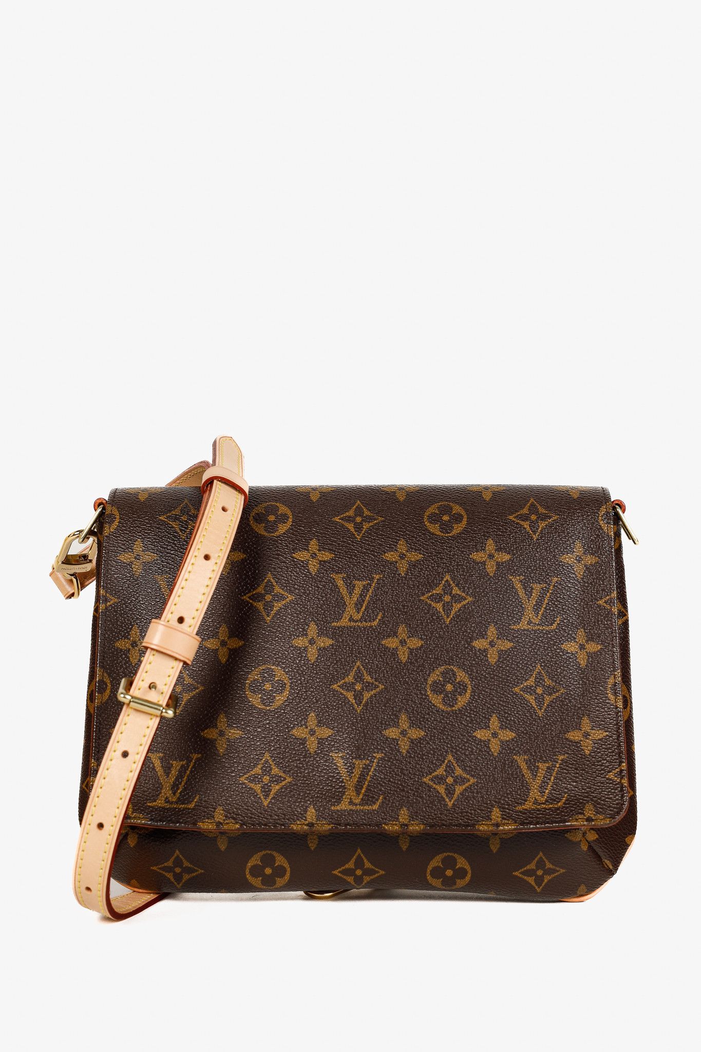 Louis Vuitton Louis Vuitton Musette Tango Monogram Canvas Messenger Bag Size ONE SIZE - 1 Thumbnail