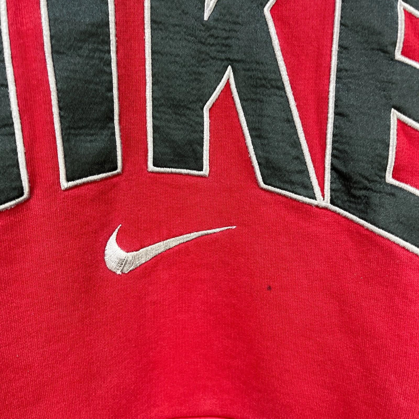 Nike Vintage Nike Middle Swoosh Hoodie Large Size US M / EU 48-50 / 2 - 3 Thumbnail