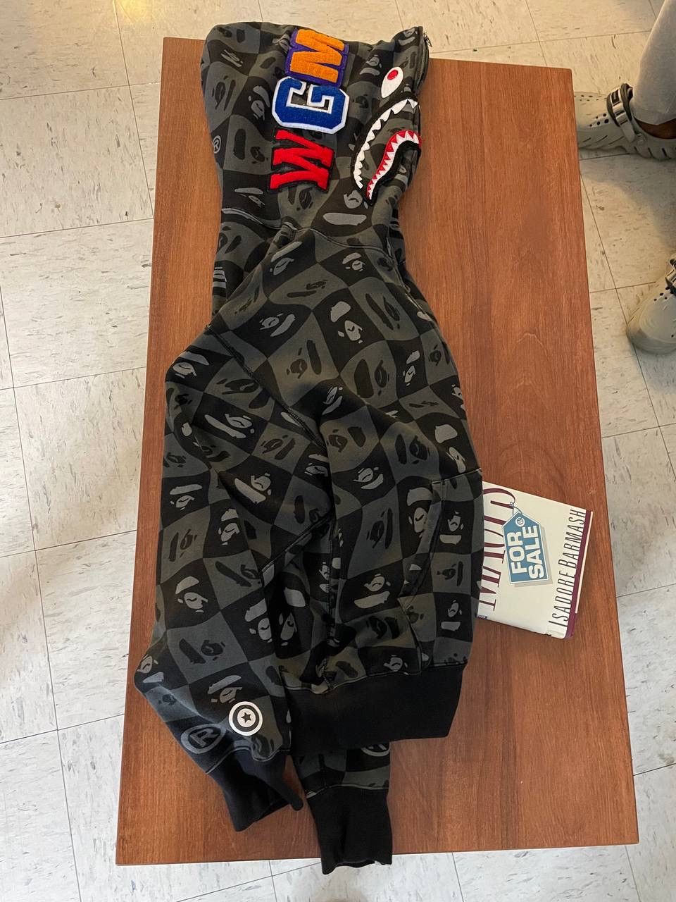 image of Bape Full Zip in Black, Men's (Size Large)