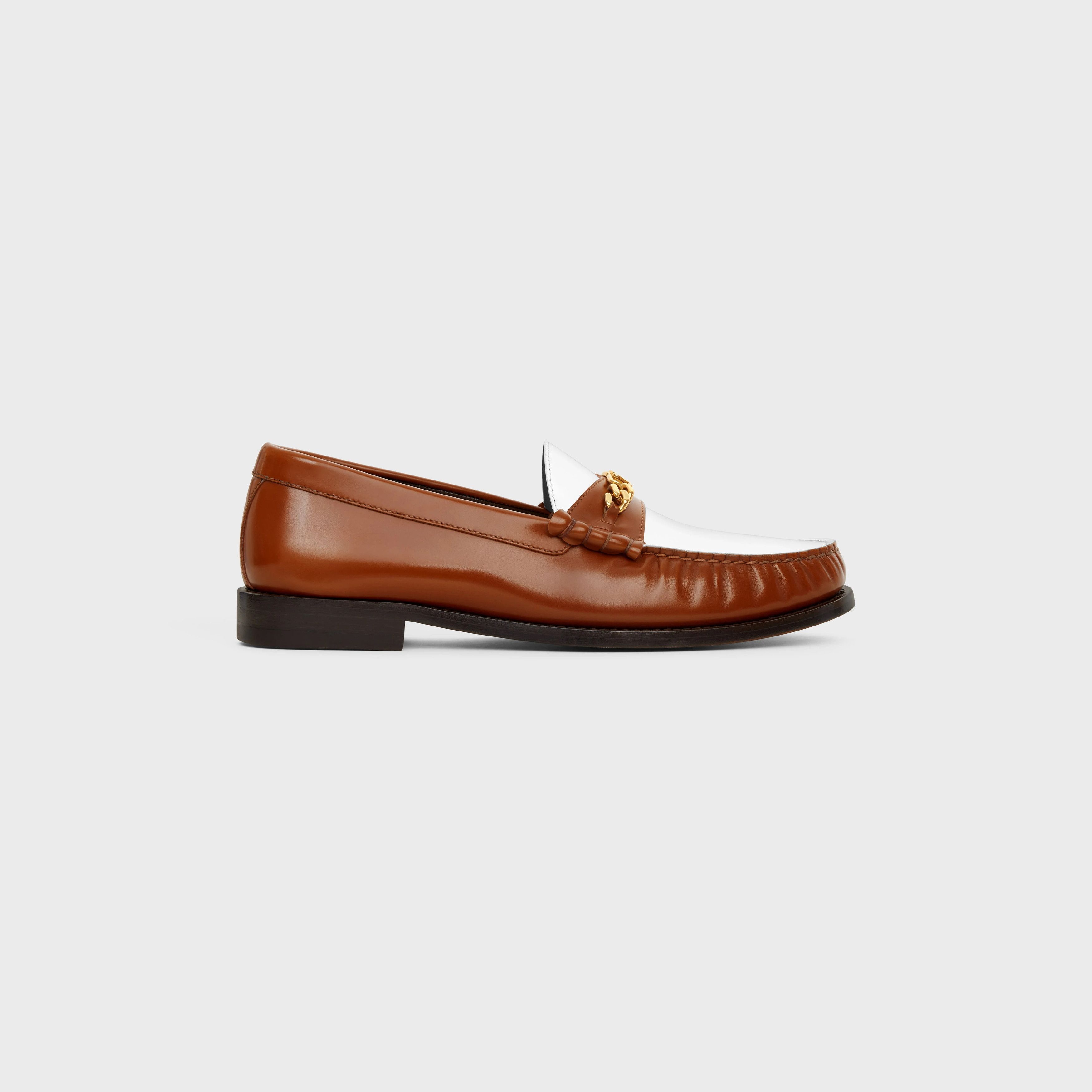 o1bcso1str0925 357783602C Loafers in Tan/White