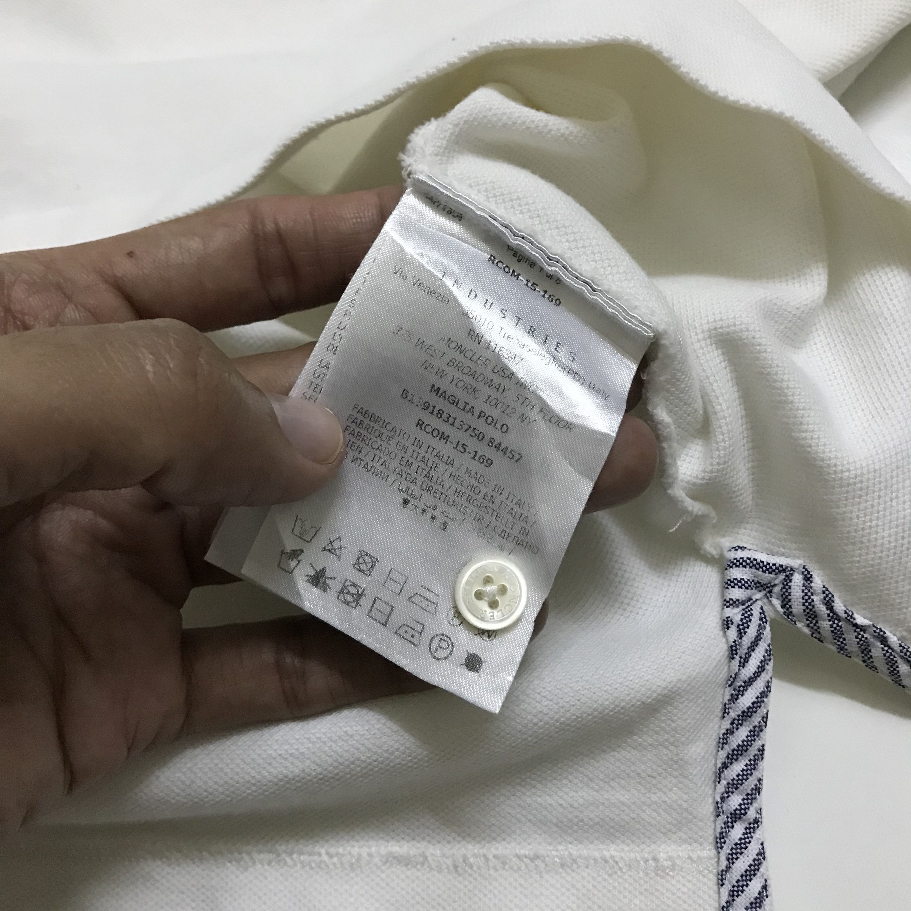 Moncler Moncler Gamme Bleu Maglia Polo Size US L / EU 52-54 / 3 - 7 Thumbnail