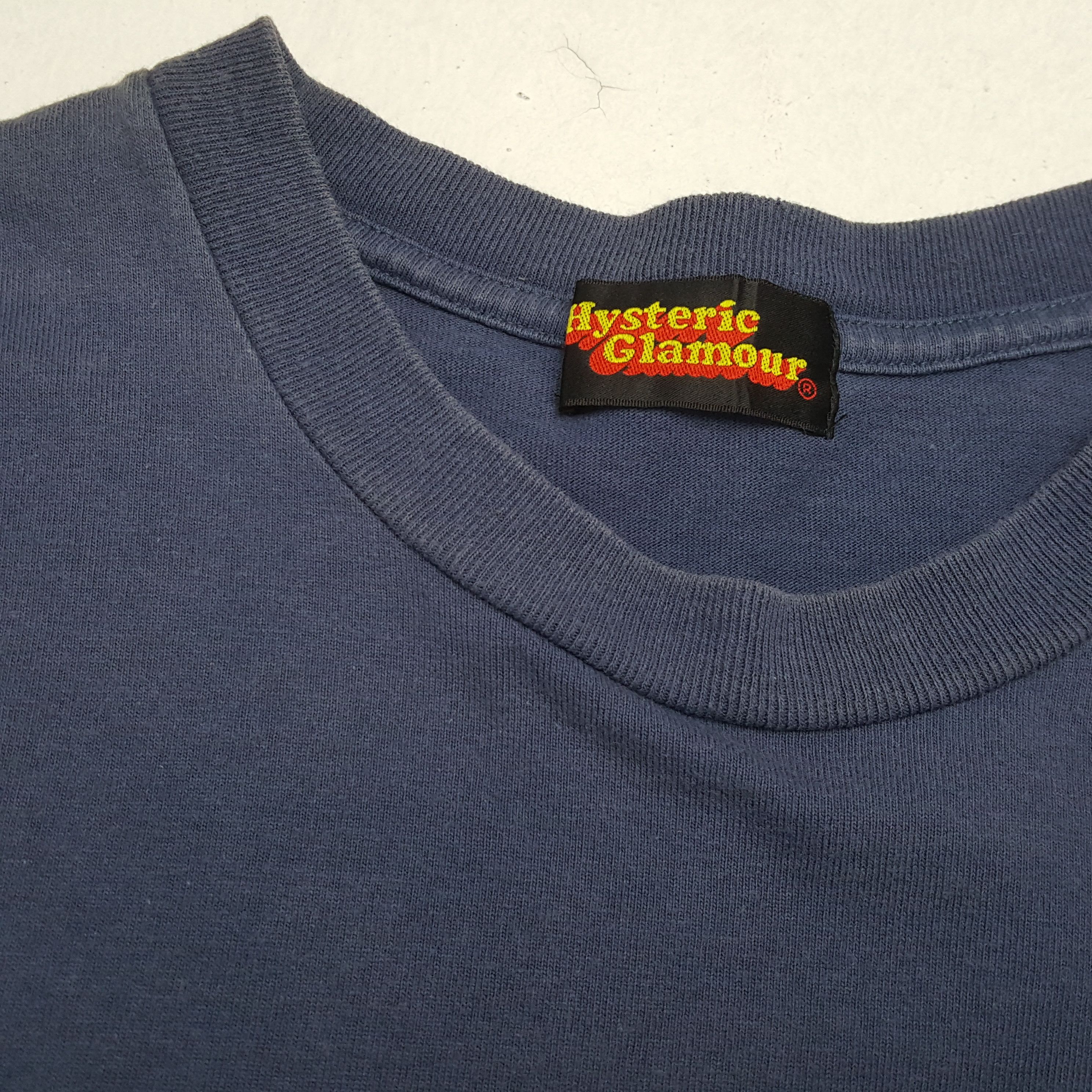 Hysteric Glamour × Japanese Brand × Vintage HYSTERIC GLAMOUR Japanese Brand Streetwear Style Tshirt Size US S / EU 44-46 / 1 - 8 Thumbnail