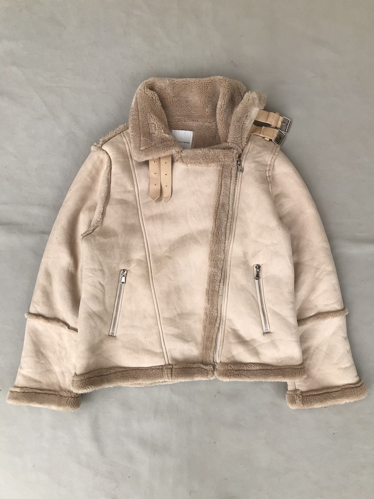 If Six Was Nine Japanese Shearling Fur Heavy Jacket lgb ifsix kmrii style Size US M / EU 48-50 / 2 - 1 Thumbnail
