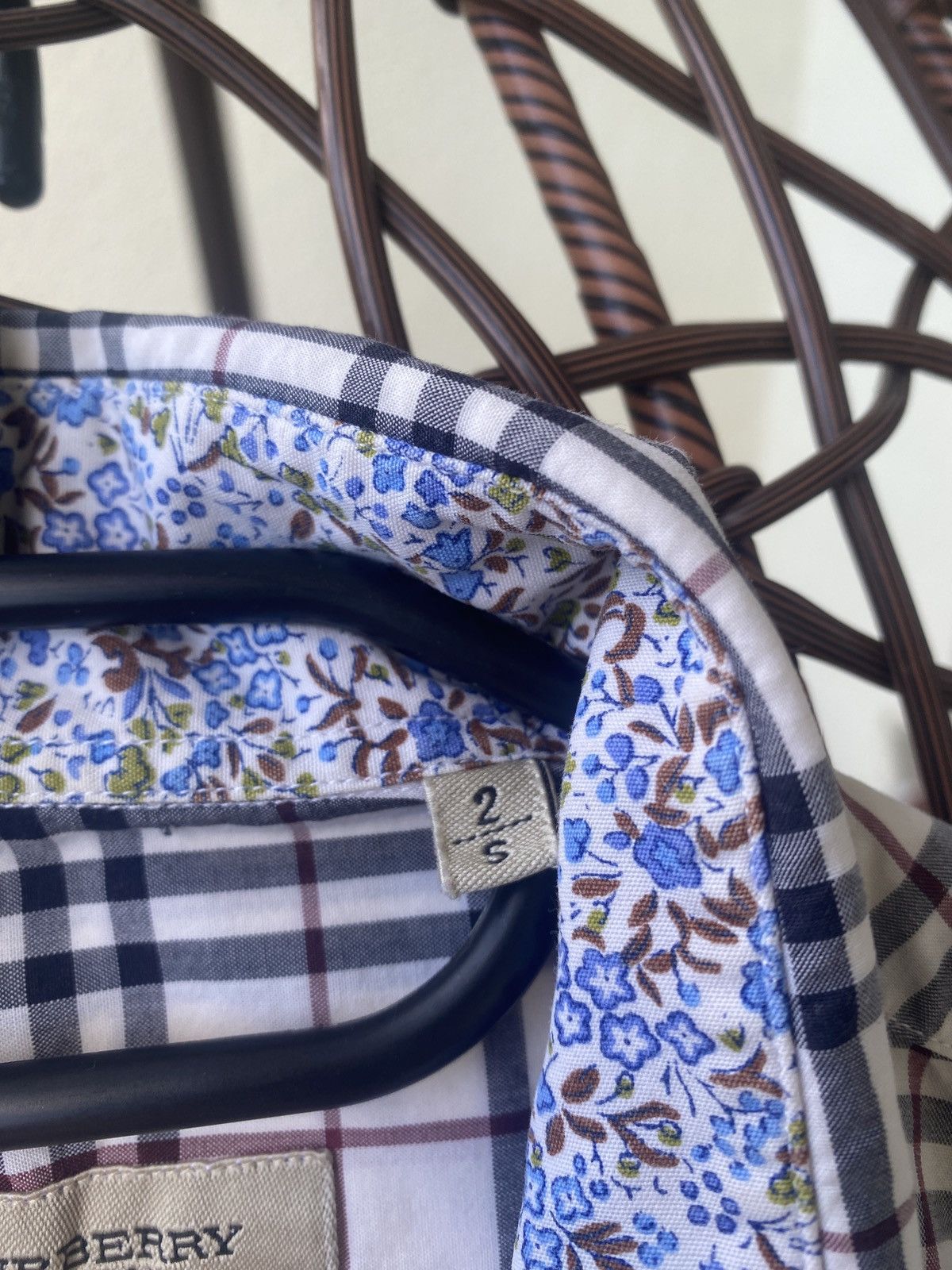 Burberry Luxury fullprint vintage shirt button up Size US S / EU 44-46 / 1 - 8 Thumbnail