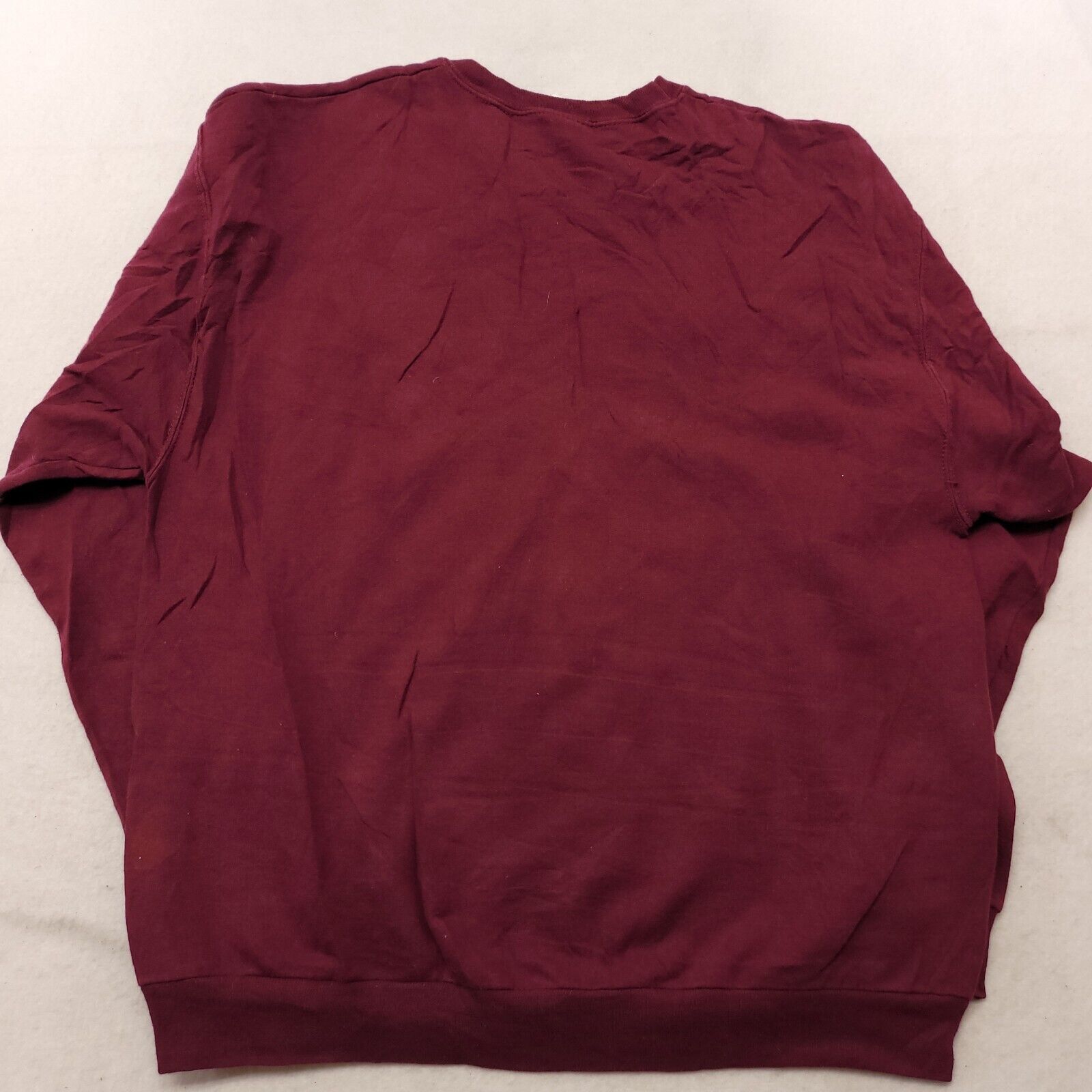 Jerzees Jerzees Bass Casual Pullover Sweatshirt Mens Size L Maroon Size US L / EU 52-54 / 3 - 9 Thumbnail
