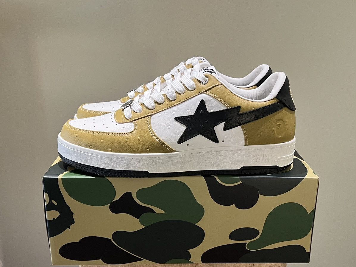 Bape A Bathing Ape Bapesta #3 ‘Brown’ Size US 13 / EU 46 - 1 Thumbnail