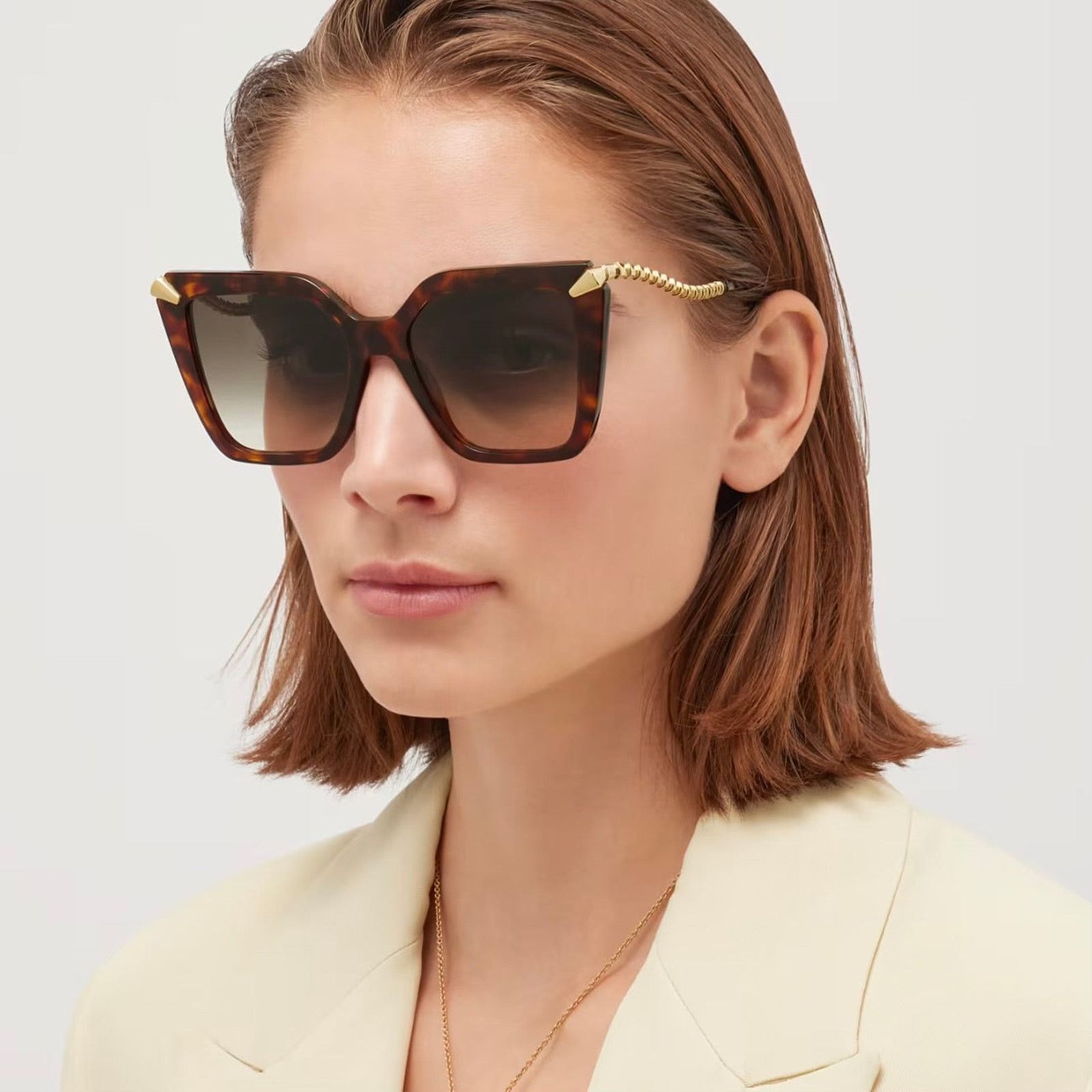 Bvlgari New! BVLGARI Sunglasses BV40002I 72B, Authentic Size ONE SIZE - 3 Thumbnail
