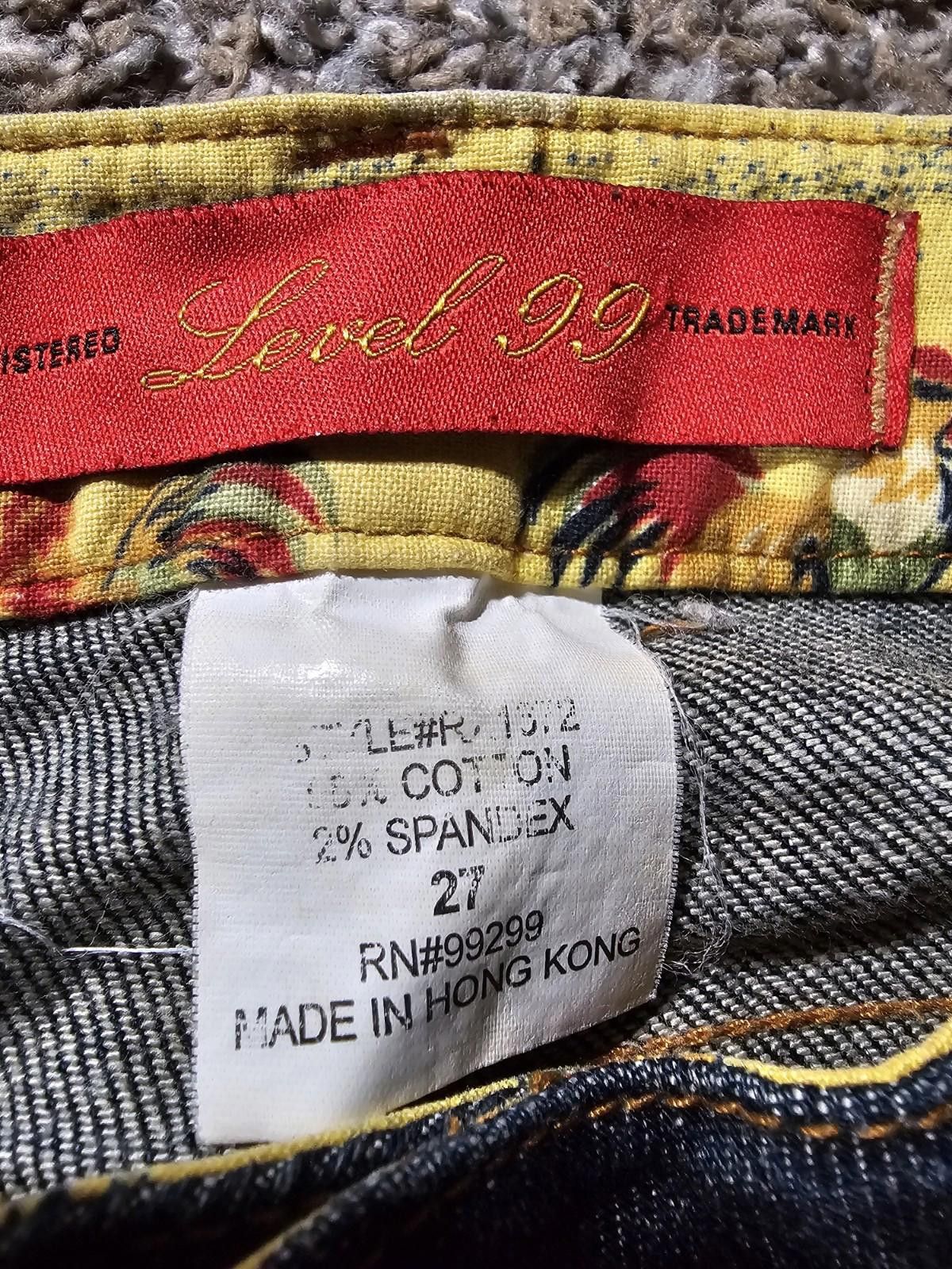 Other Level 99 Jeans Size 27 Size 27" / US 4 / IT 40 - 3 Thumbnail