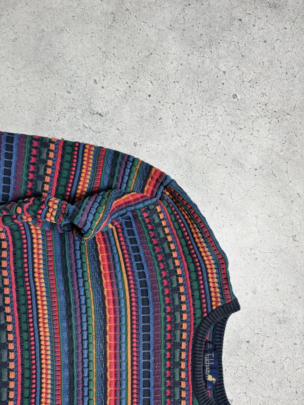 Coogi Vintage Coogi Style 3D Knit Sweater Y2K Rare Size US L / EU 52-54 / 3 - 5 Thumbnail