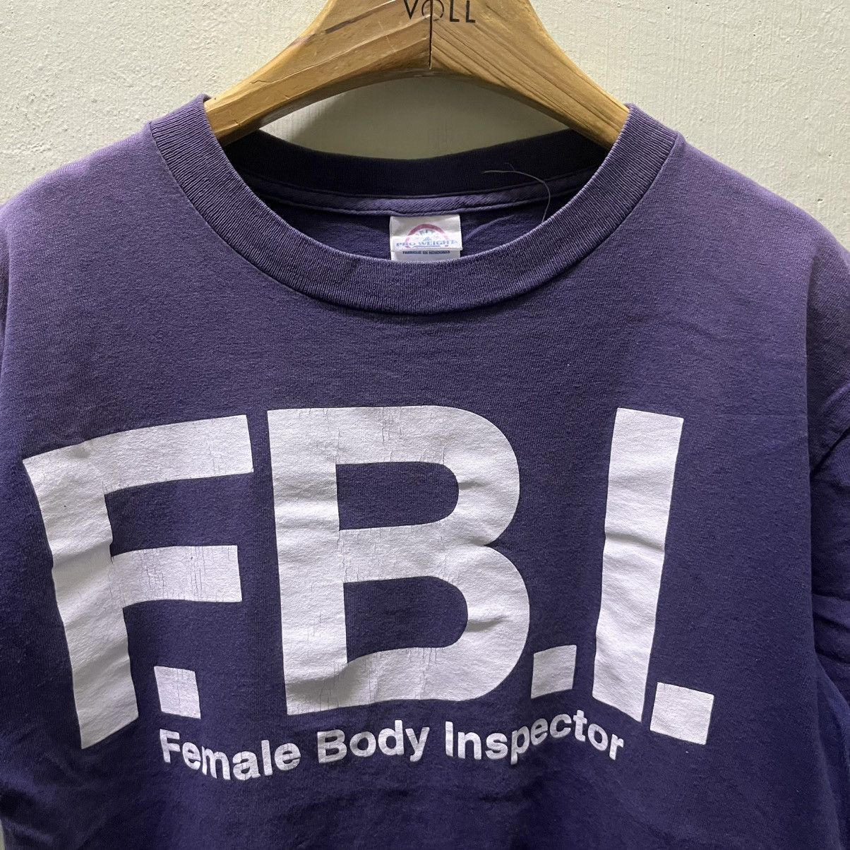Vintage Faded Distressed Vintage Female Body Inspector Tees Size US S / EU 44-46 / 1 - 5 Thumbnail