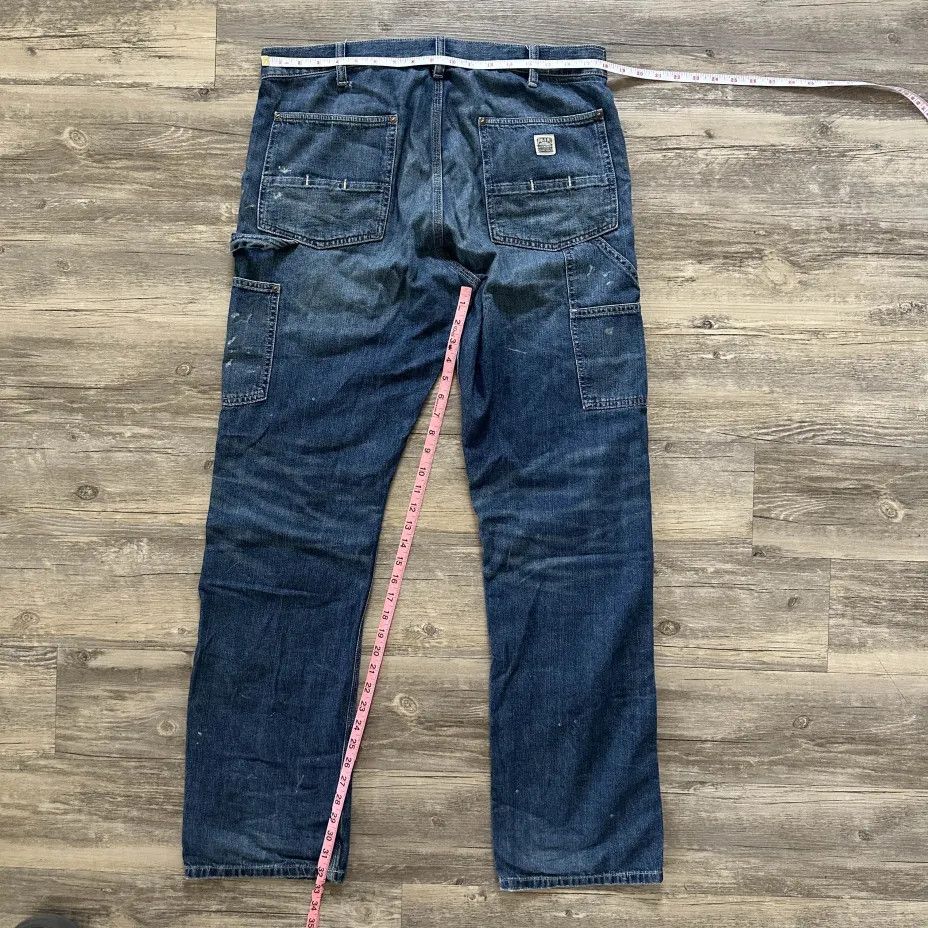 Polo Ralph Lauren Vintage Polo Ralph Lauren Denim Carpenter Double Knees Size US 36 / EU 52 - 8 Thumbnail