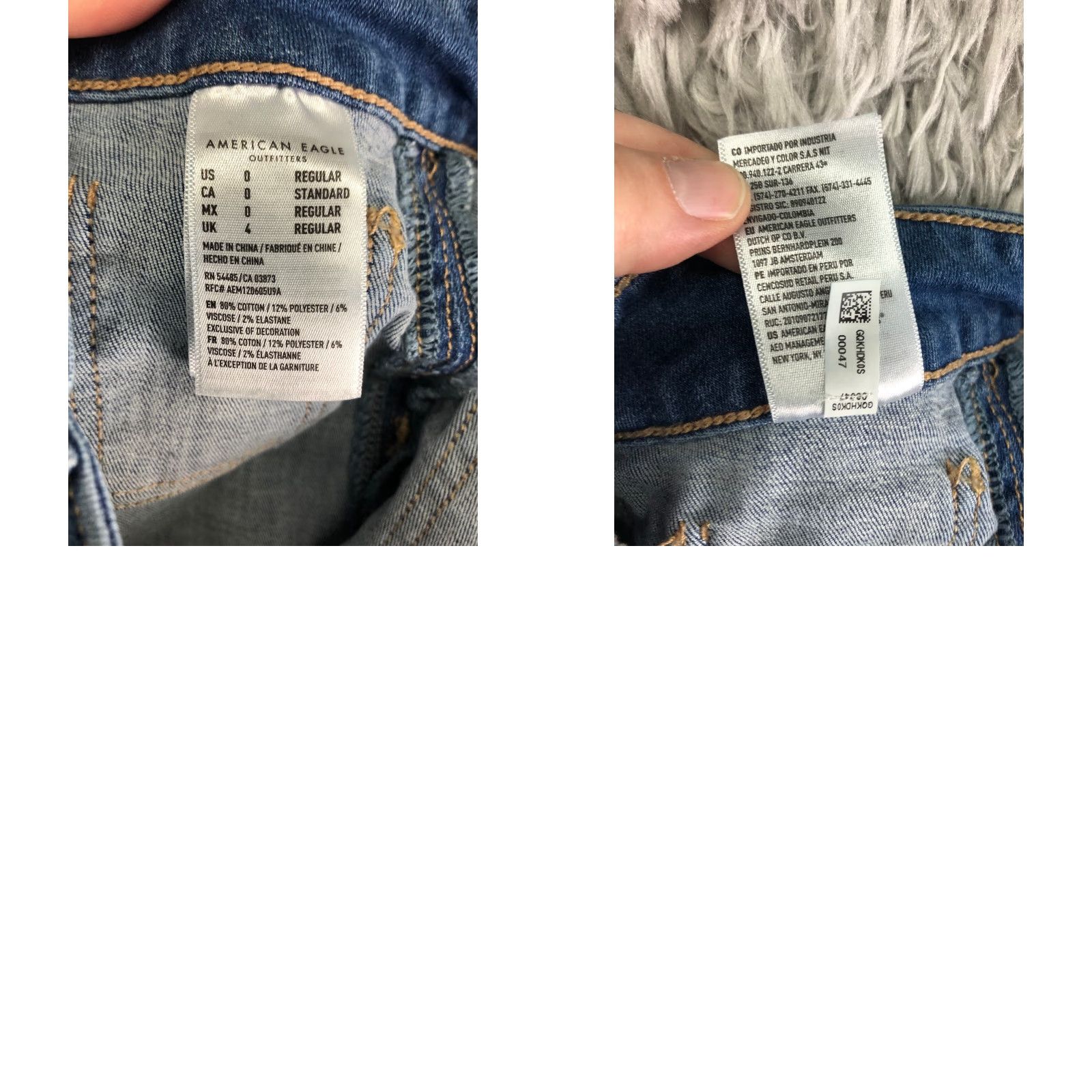 American Eagle Outfitters American Eagle Womens Size 0 High Rise Mini Medium Wash Blue Denim Jean Skirt Size 25" / US 0 / IT 36 - 8 Thumbnail