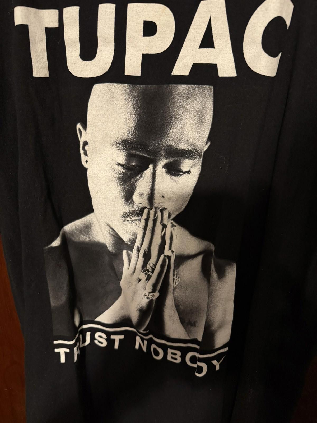 The Unbranded Brand Tupac Shakur Trust Nobody t-shirt Black Men's size L Size US L / EU 52-54 / 3 - 3 Thumbnail