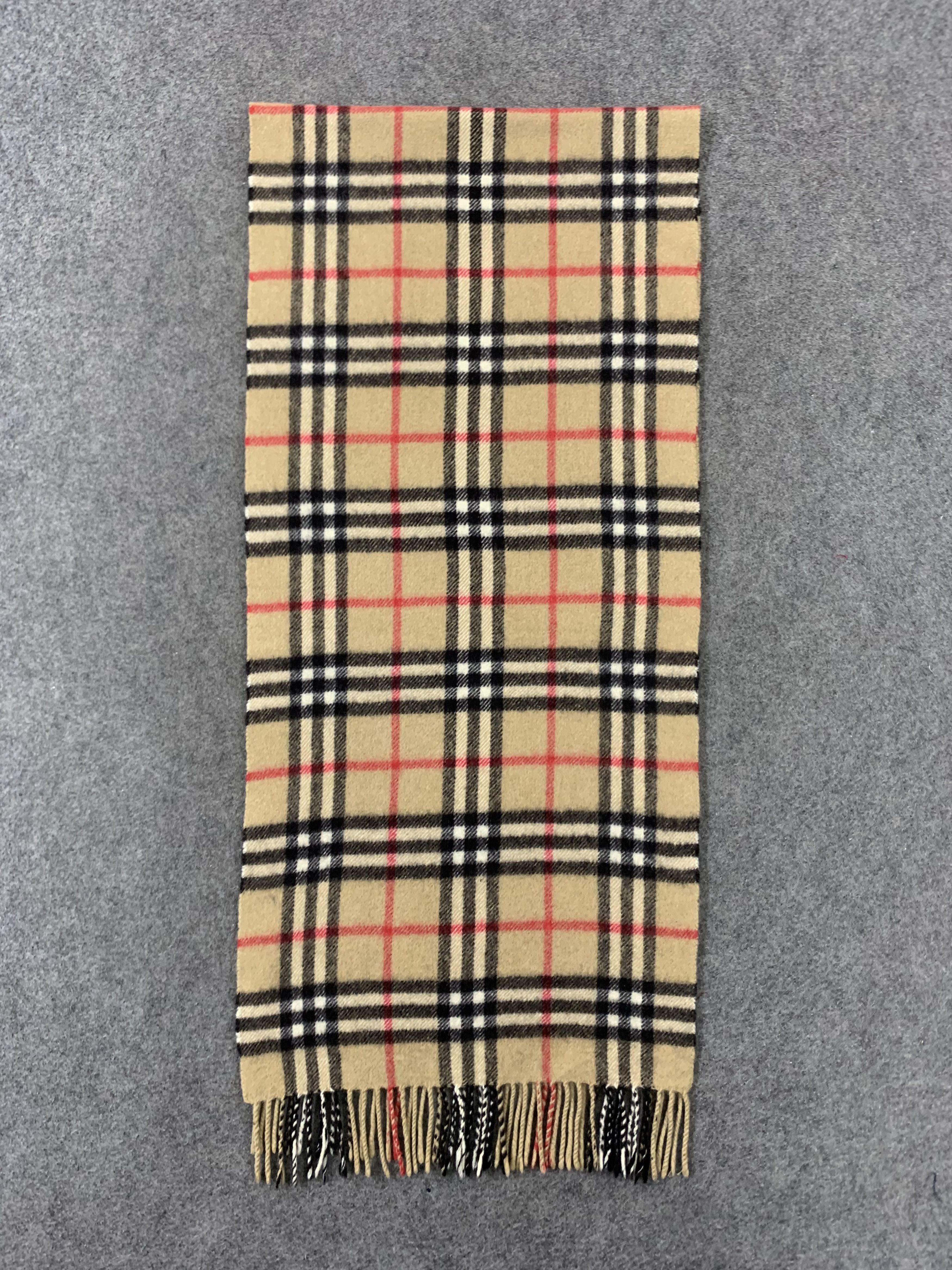 Burberry Burberry Scarf Cashmere Muffler Neck Wrap BL9299 Size ONE SIZE - 3 Thumbnail