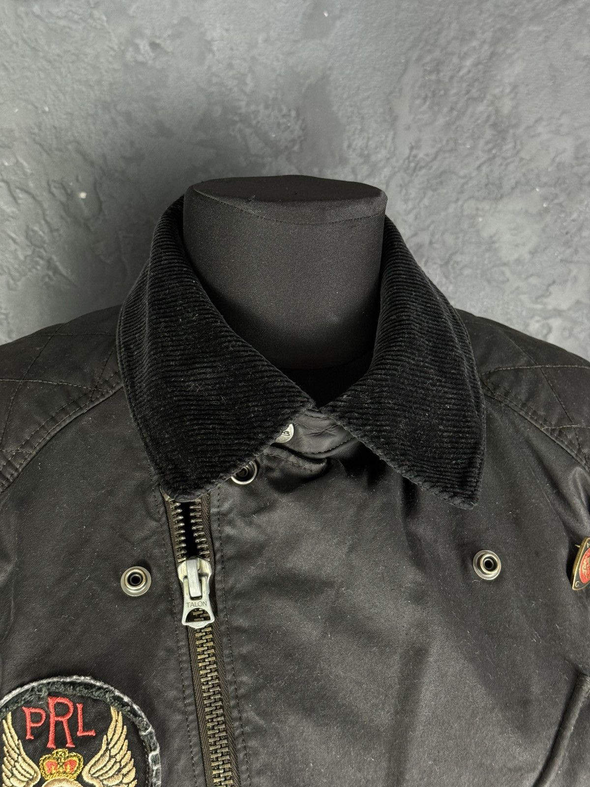 Vintage Polo Ralph Lauren Double Riders Oiled Leather Jacket SizeS-M Size US S / EU 44-46 / 1 - 9 Thumbnail