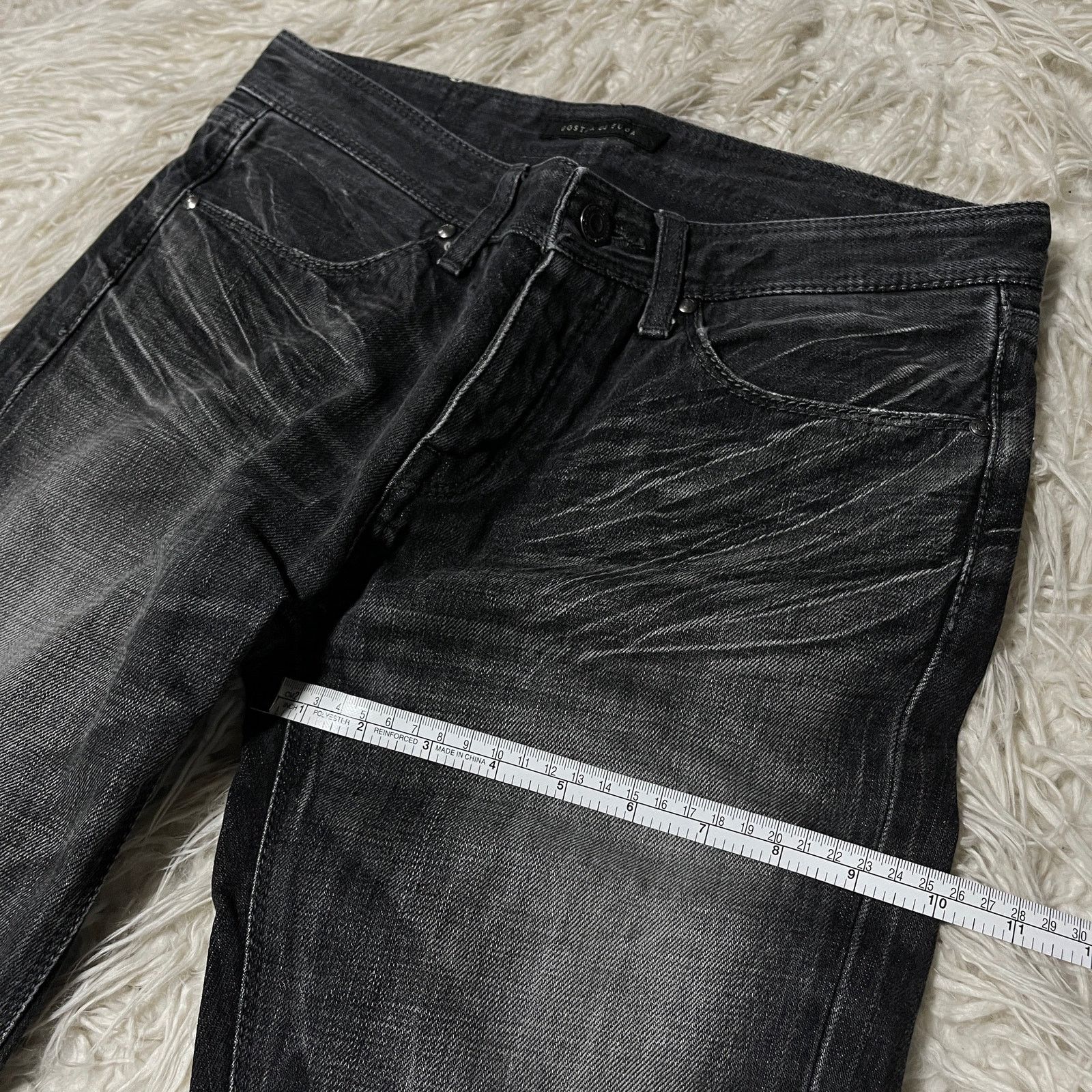 GOSTAR DE FUGA × Tornado Mart × Vintage GOSTAR DE FUGA Vintage Clawmark Low-rise Bootcut Denim Jeans Size 30" / US 8 / IT 44 - 16 Thumbnail