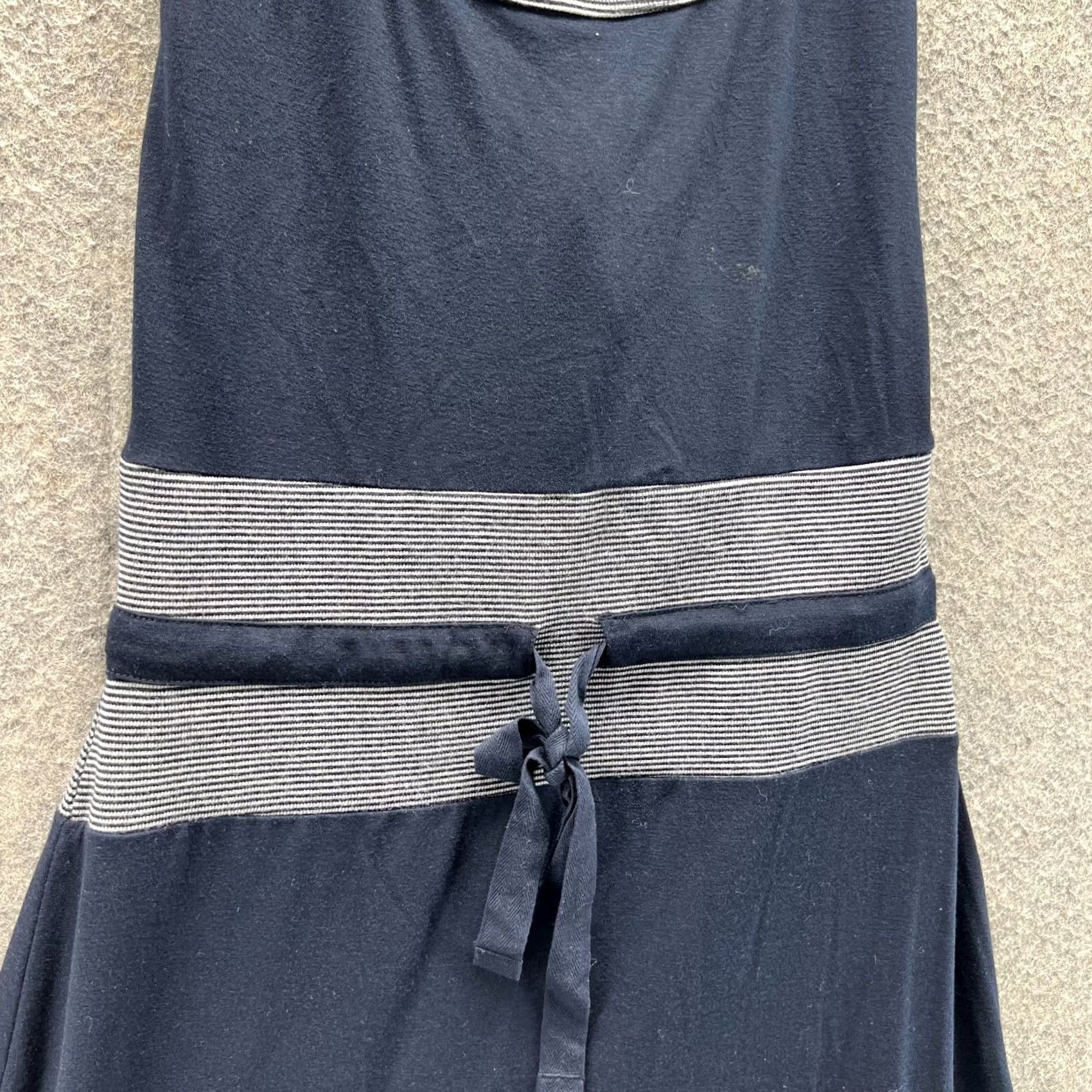 Converse Converse Tank Dress Women Medium Blue Navy Sleeveless Casual Polyester A line Dress Length Knee Length Size M / US 6-8 / IT 42-44 - 6 Thumbnail