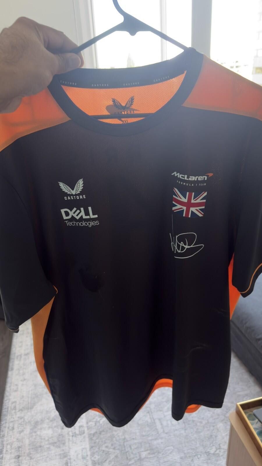 Castore McLaren F1 Lando Norris Team Tee 2023 Size ONE SIZE - 1 Thumbnail