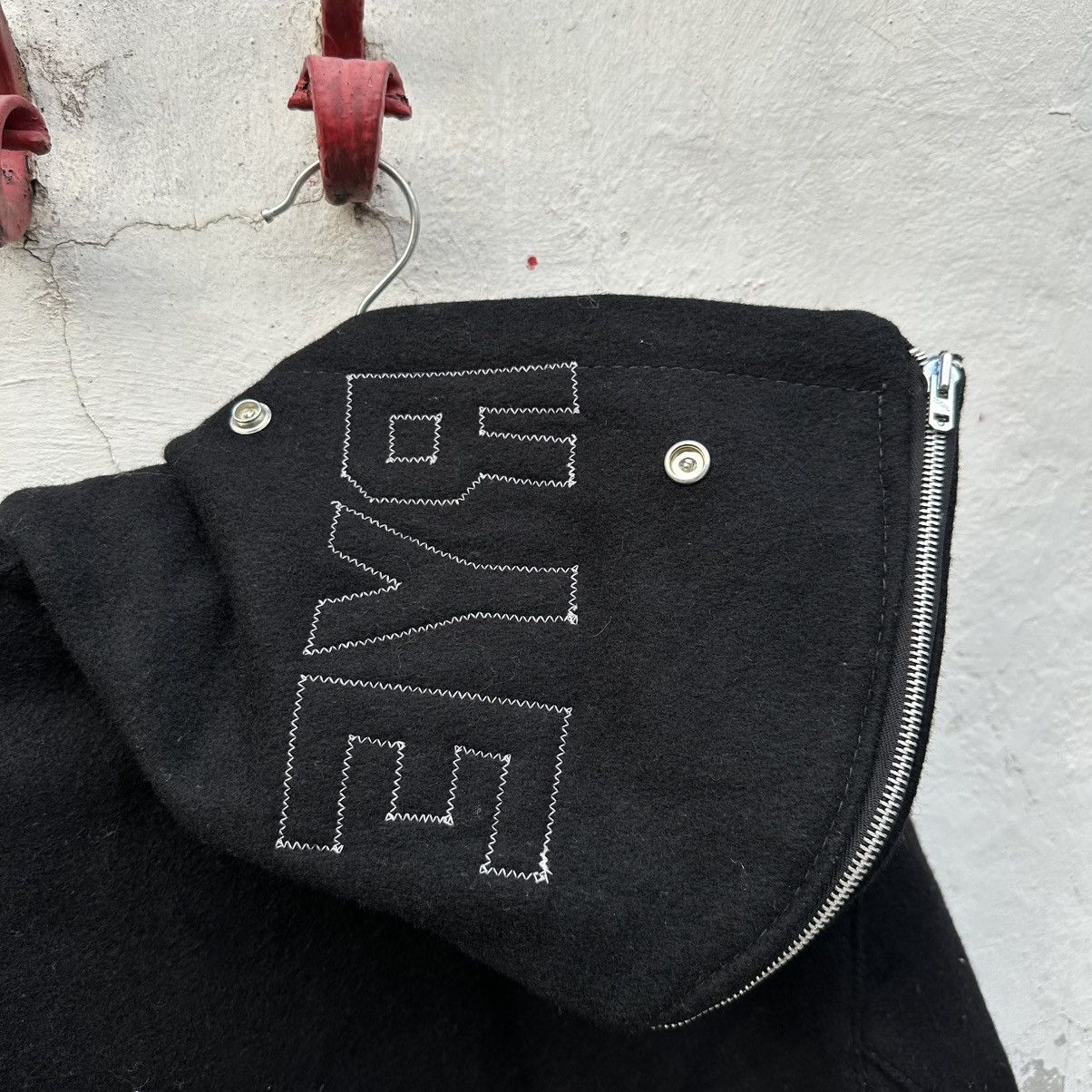 Vintage Vintage Varsity Wool Jacket 80s Size US L / EU 52-54 / 3 - 8 Thumbnail