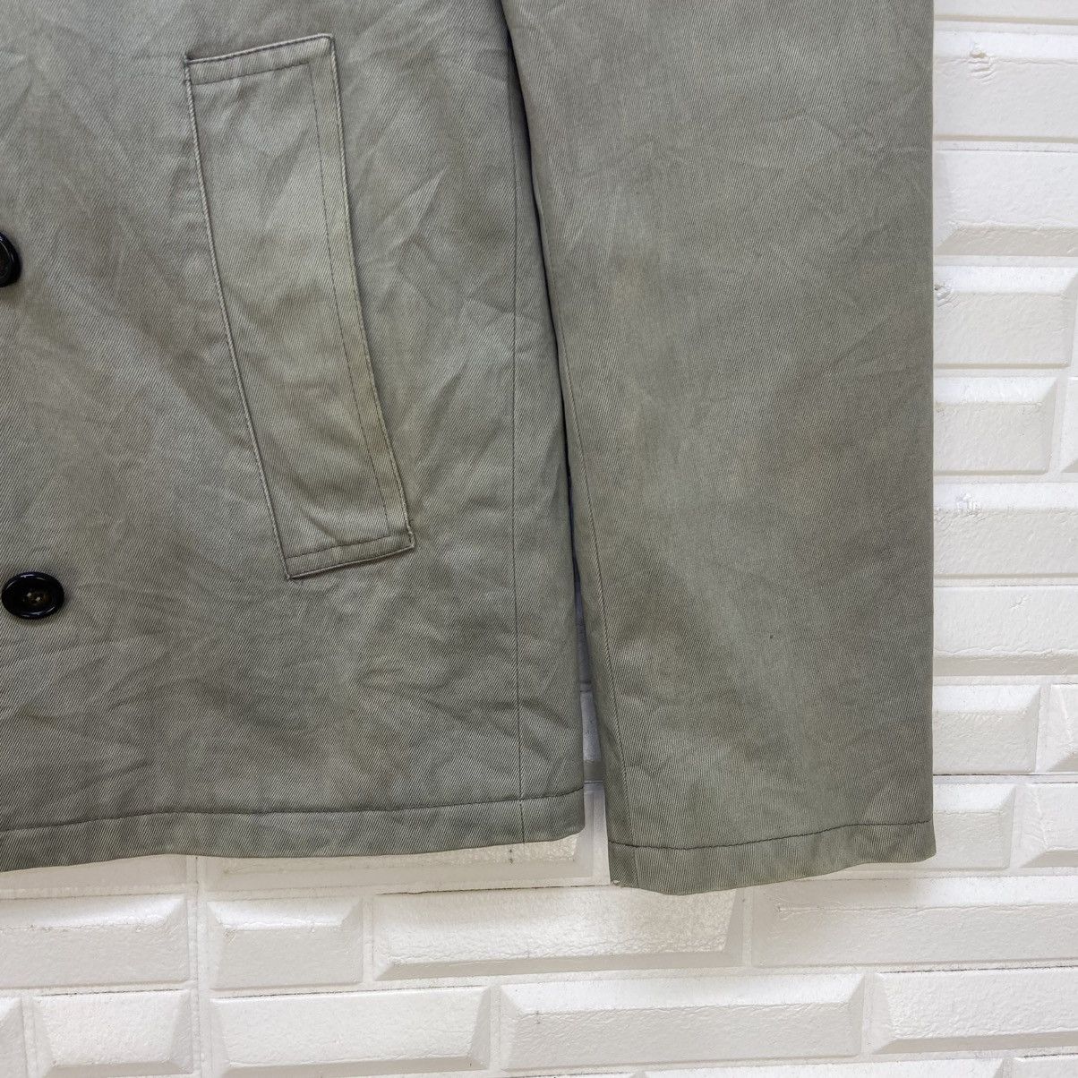 Wim Neels Wim Neels Double Breasted Worker Workwear Blanket Jacket Size US S / EU 44-46 / 1 - 7 Thumbnail