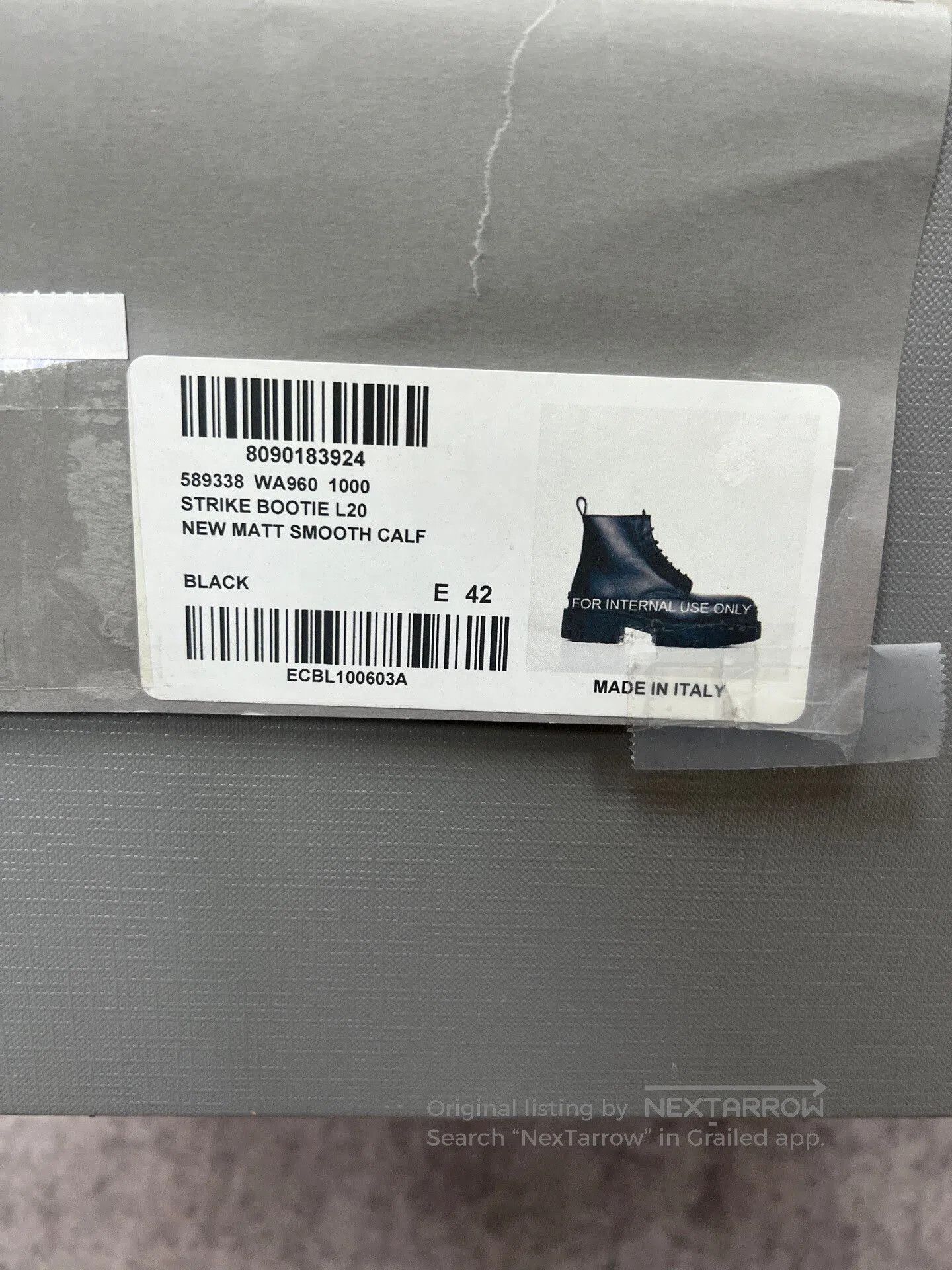 Balenciaga Balenciaga Strike Military Boots. Size US 9 / EU 42 - 9 Thumbnail