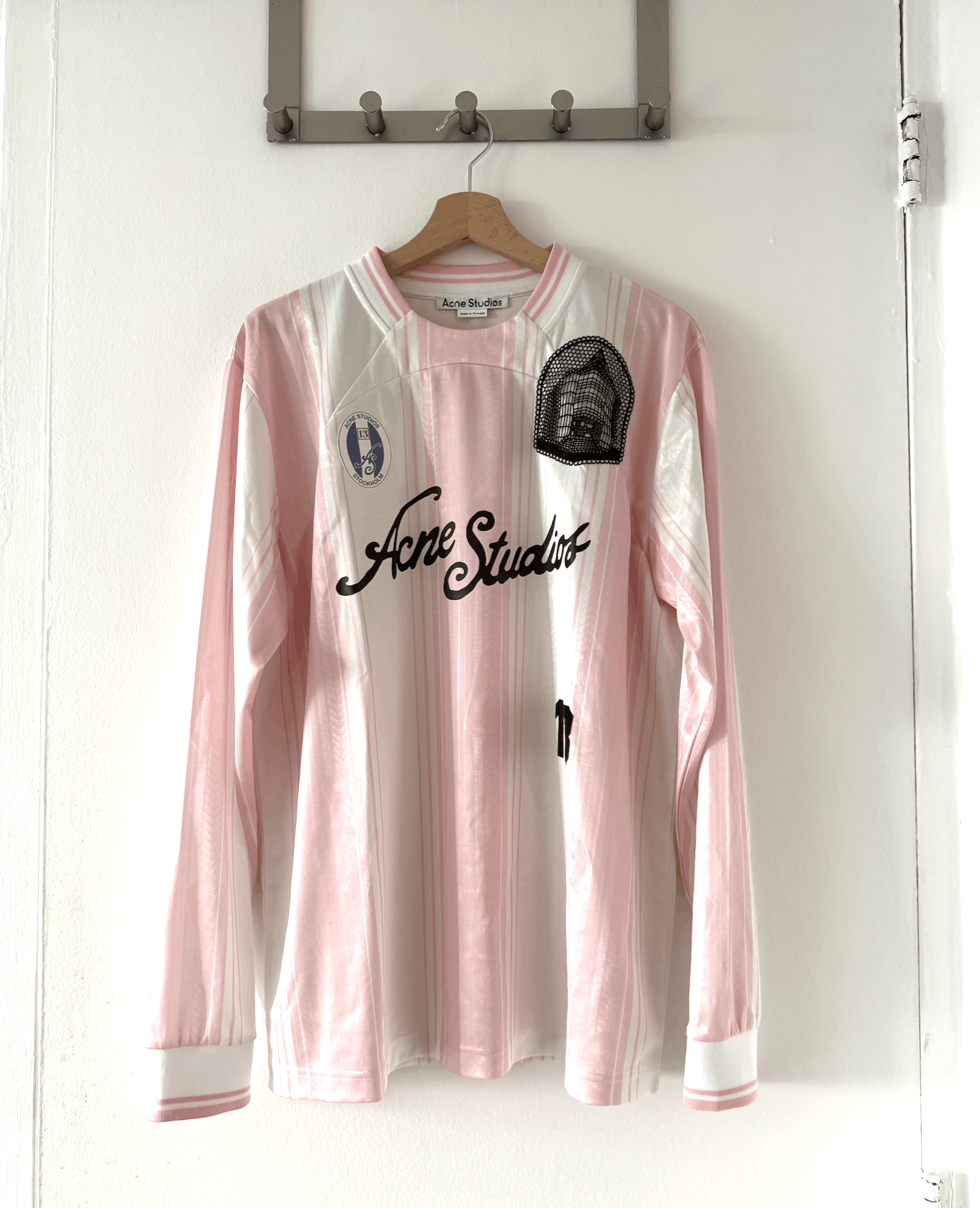 Acne Studios Striped Acne Studios Jersey Size US S / EU 44-46 / 1 - 1 Thumbnail