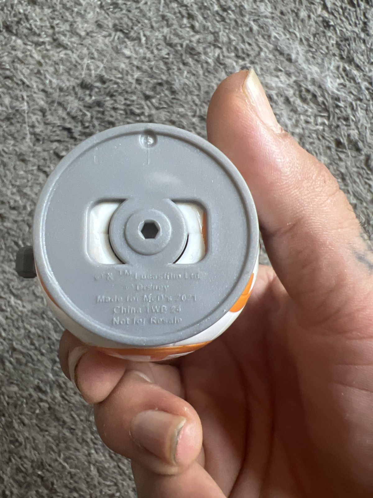 Star Wars 2021 McDonald’s Star Wars BB-8 Droid Figure Size ONE SIZE - 3 Thumbnail