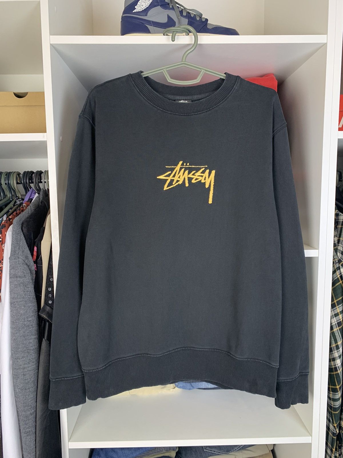 Stussy Stussy Big Logo Sweatshirt Size US M / EU 48-50 / 2 - 1 Thumbnail