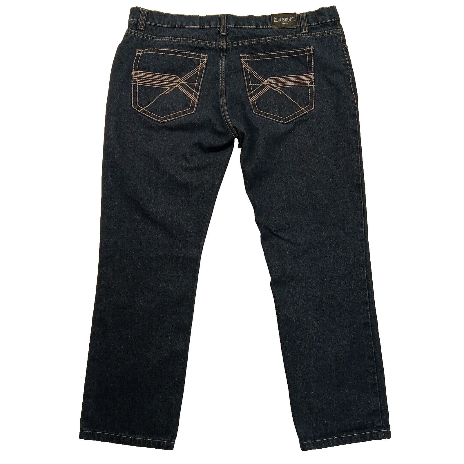 & Other Stories Old Skool Jeans 40 X 30 Men's Baggy Y2K Straight Blue Denim Size US 40 / EU 56 - 2 Thumbnail