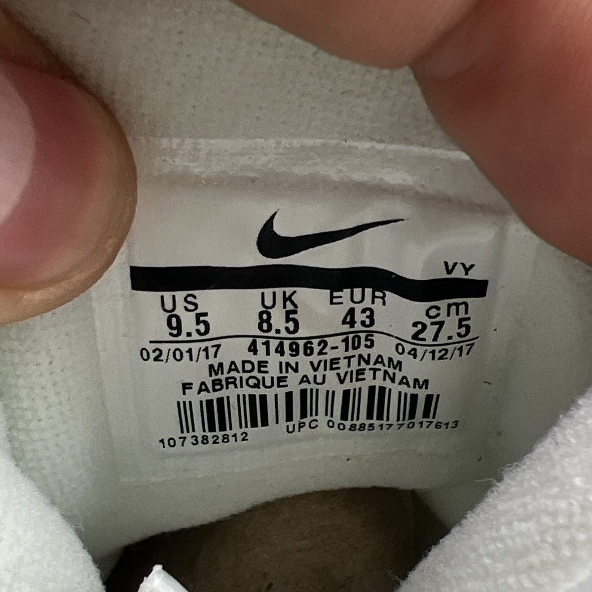 Nike Air more uptempo Scottie pippen Size US 9.5 / EU 42-43 - 9 Thumbnail