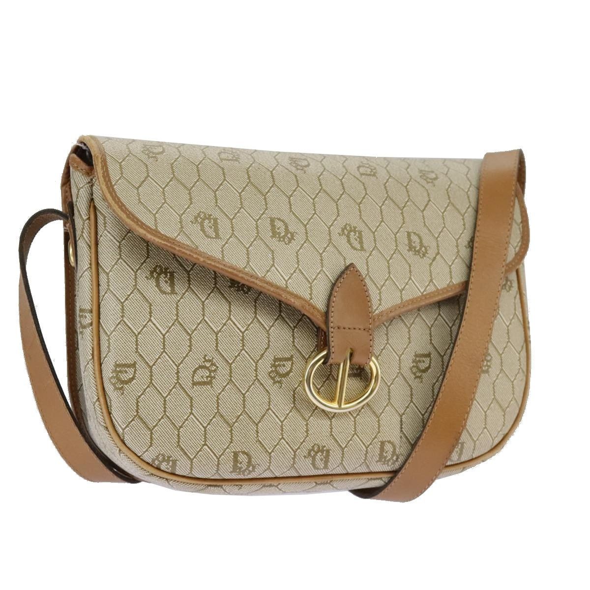 Dior Christian Dior Vintage Honeycomb Shoulder Bag Canvas Size ONE SIZE - 1 Thumbnail