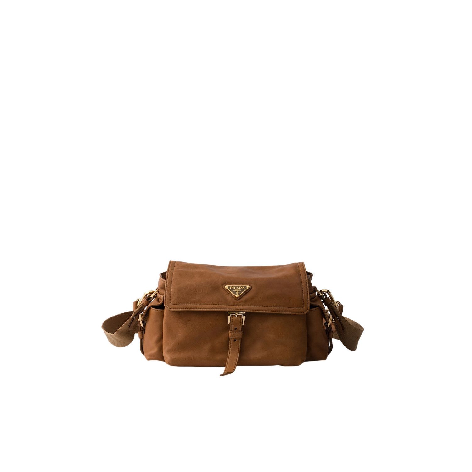 Prada PRADA Explore Medium $3750 Caramel Nappa Leather Shoulder Ba Size ONE SIZE - 1 Thumbnail