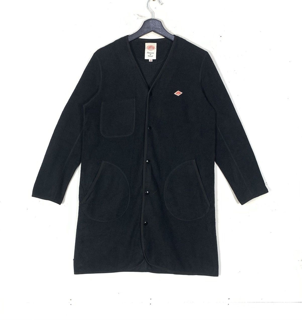 Danton Denton Clothing Outdoor StreetWear Fleece Long Jacket Size M / US 6-8 / IT 42-44 - 1 Thumbnail
