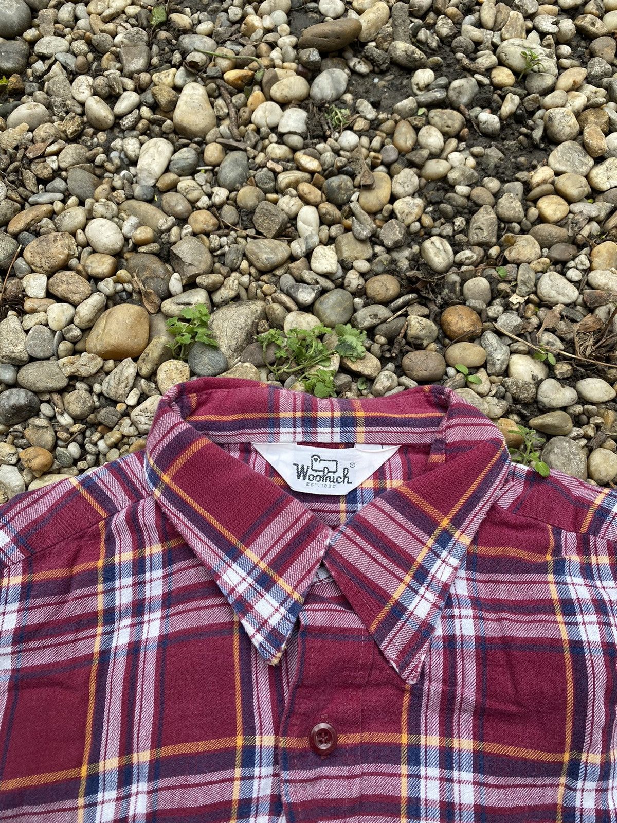 Woolrich Woolen Mills Vintage 70s 80s Woolrich Flannel Work Dense Shirt Size US L / EU 52-54 / 3 - 2 Thumbnail