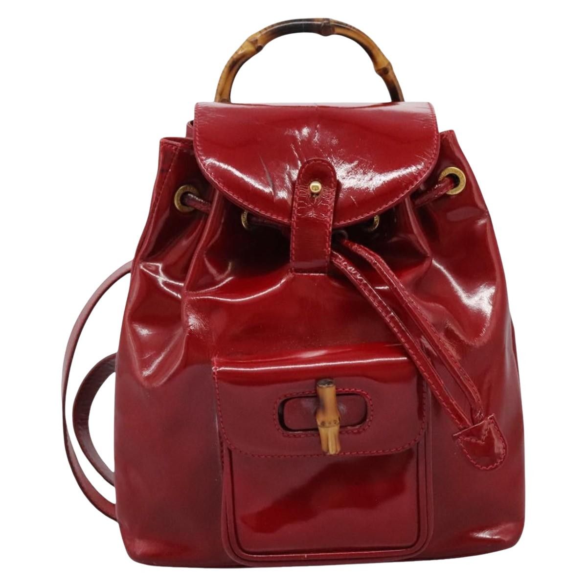 Gucci Gucci Bamboo backpack Size ONE SIZE - 1 Thumbnail