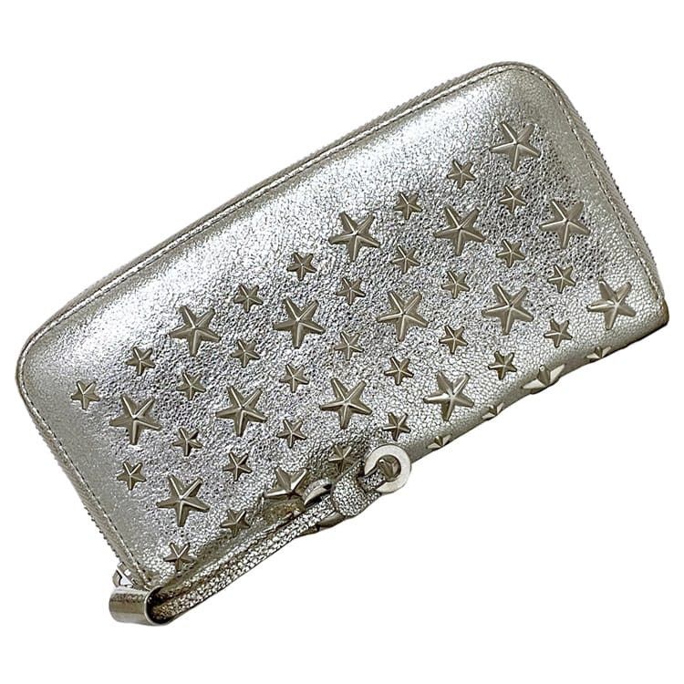 Jimmy Choo JIMMY CHOO Silver Leather Size ONE SIZE - 1 Thumbnail