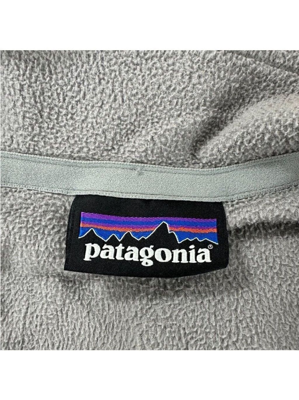 Patagonia Patagonia Men's Size Medium Micro D Fleece Pullover Grey Hal Size US M / EU 48-50 / 2 - 2 Thumbnail