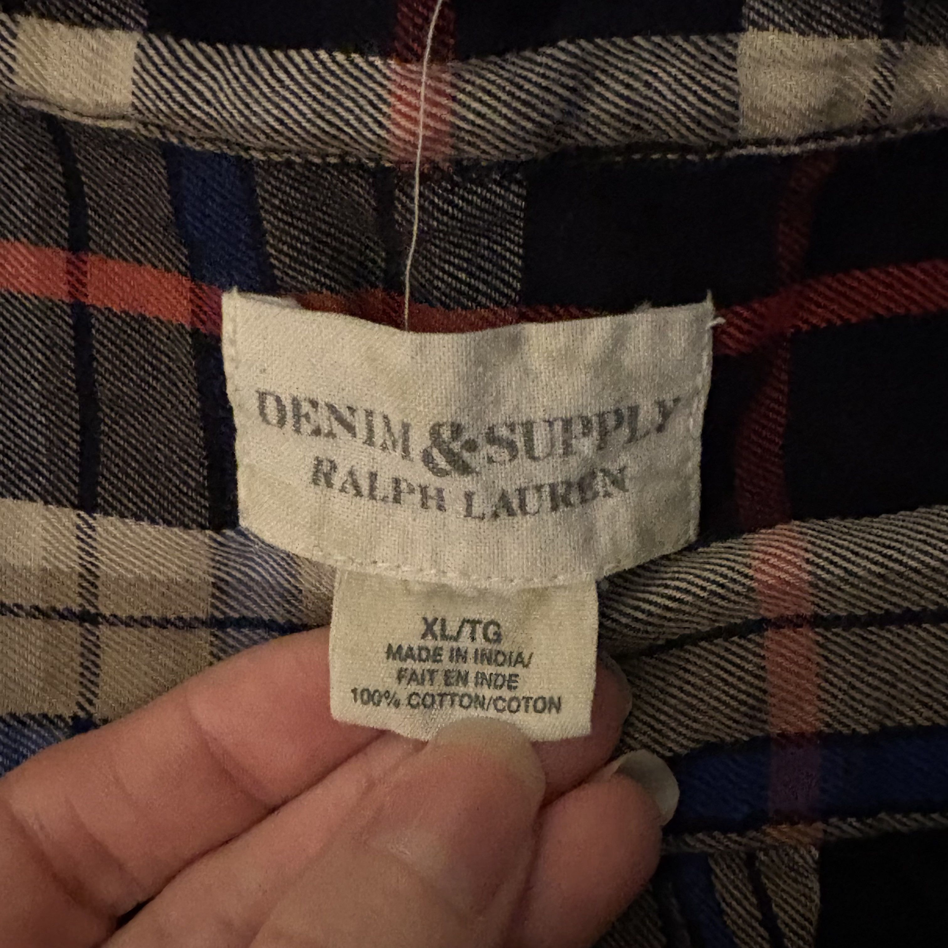 Denim & Supply Ralph Lauren Denim & Supply Ralph Lauren Plaid Button Up size XL Size XL / US 12-14 / IT 48-50 - 5 Thumbnail